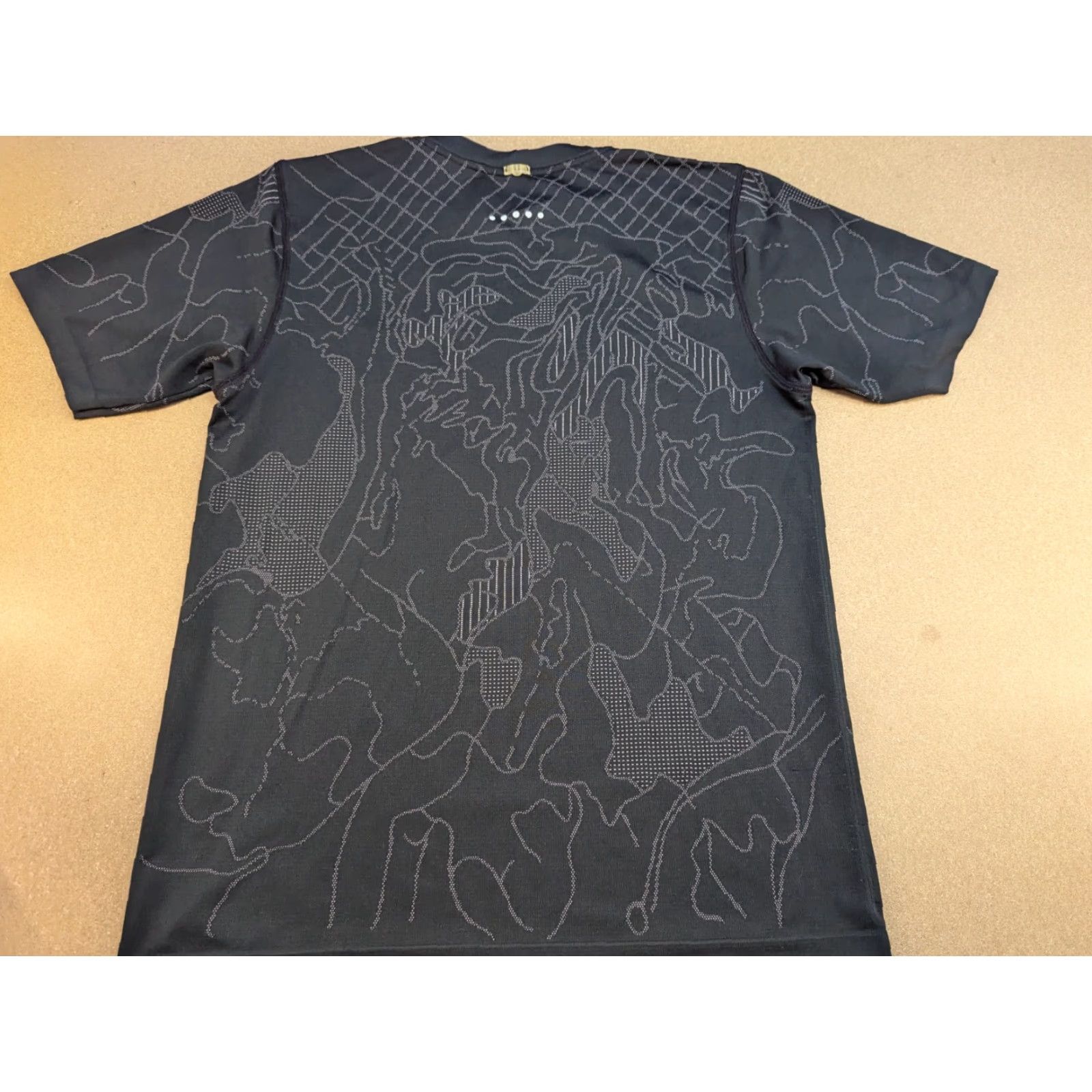 Nike Nike Dry-Fit Sports Shirt Mens M Black Athletic Short Sleeve T-Shirt Size US M / EU 48-50 / 2 - 2 Thumbnail