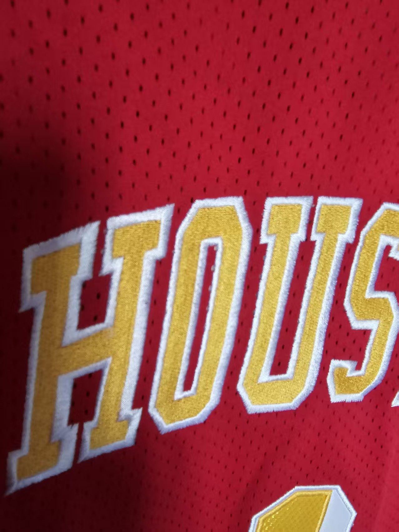 NBA Houston Rockets #1 Tracy McGrady Jersey Double Stitched Size US M / EU 48-50 / 2 - 3 Thumbnail