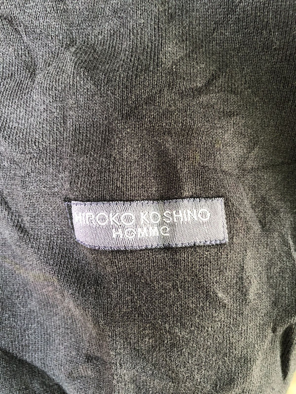 If Six Was Nine × Japanese Brand × Vintage 🔥Vintage 90s🔥Hiroko Koshino Homme Embroidered Sweatshirt Size US XL / EU 56 / 4 - 10 Thumbnail