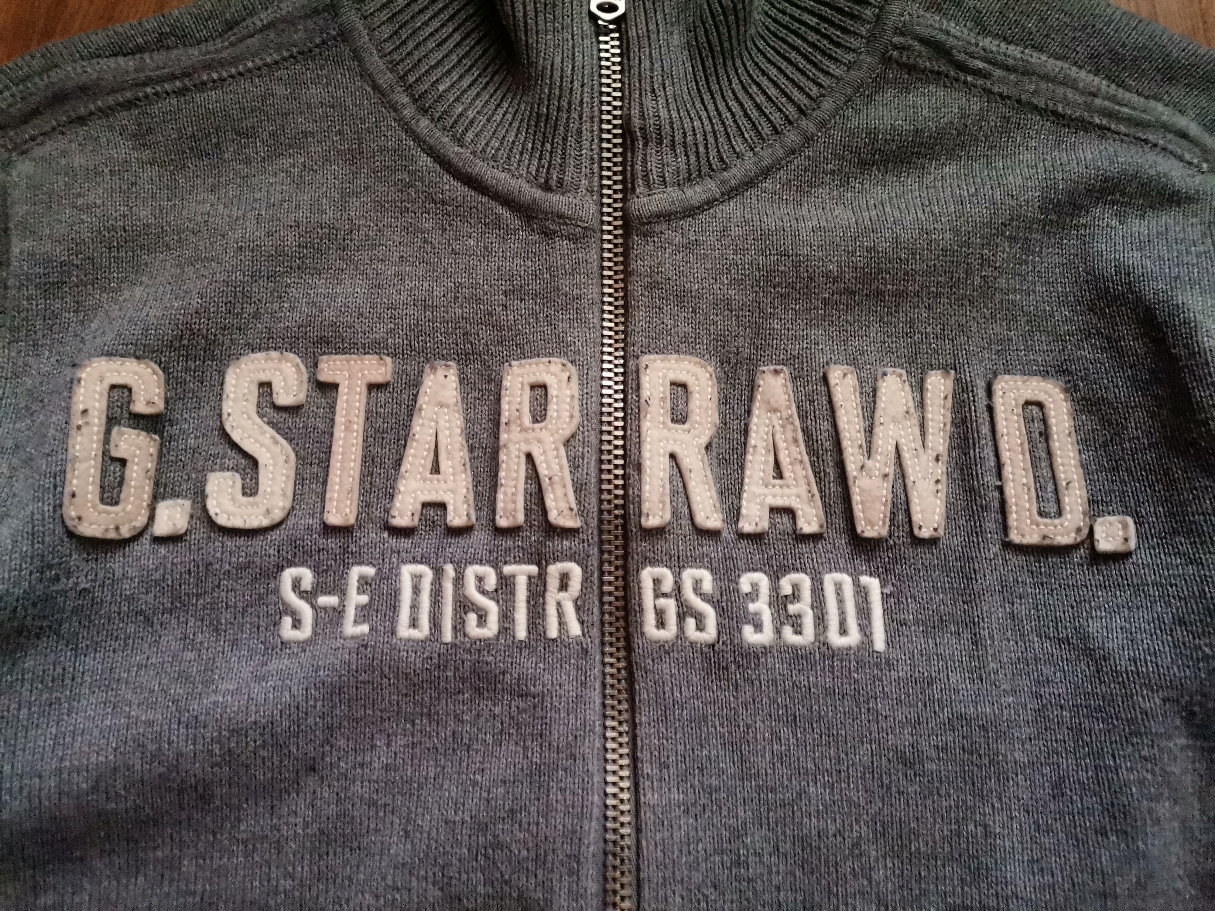 G-Star G-Star Raw Zip Up Sweater Size US XL / EU 56 / 4 - 2 Thumbnail