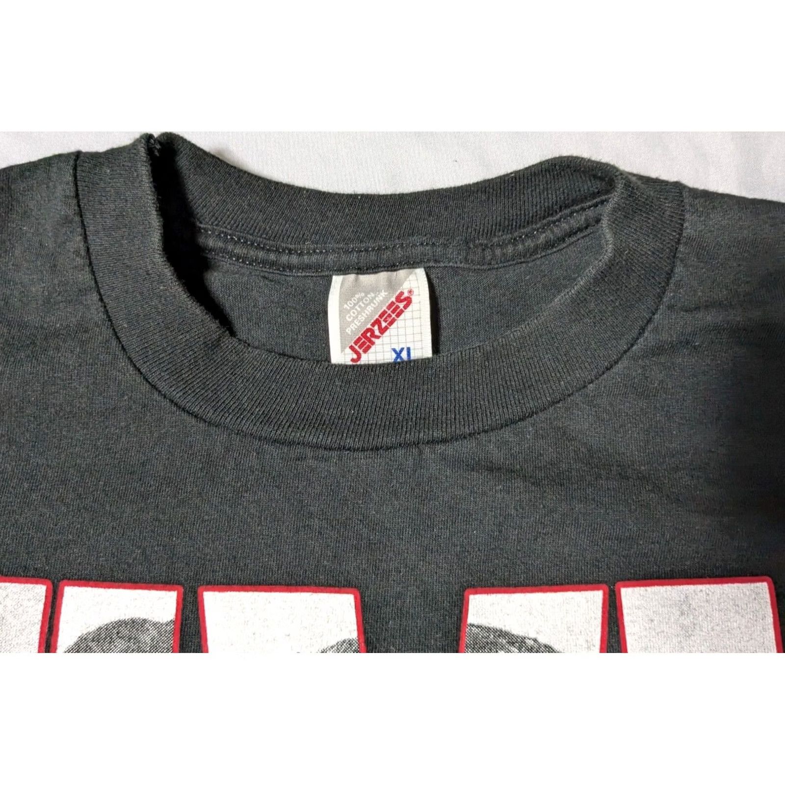 Vintage VTG 90s ELVIS PRESLEY Men XL Black Cotton Graphic T-Shirt Made In USA Tes Size US XL / EU 56 / 4 - 5 Thumbnail