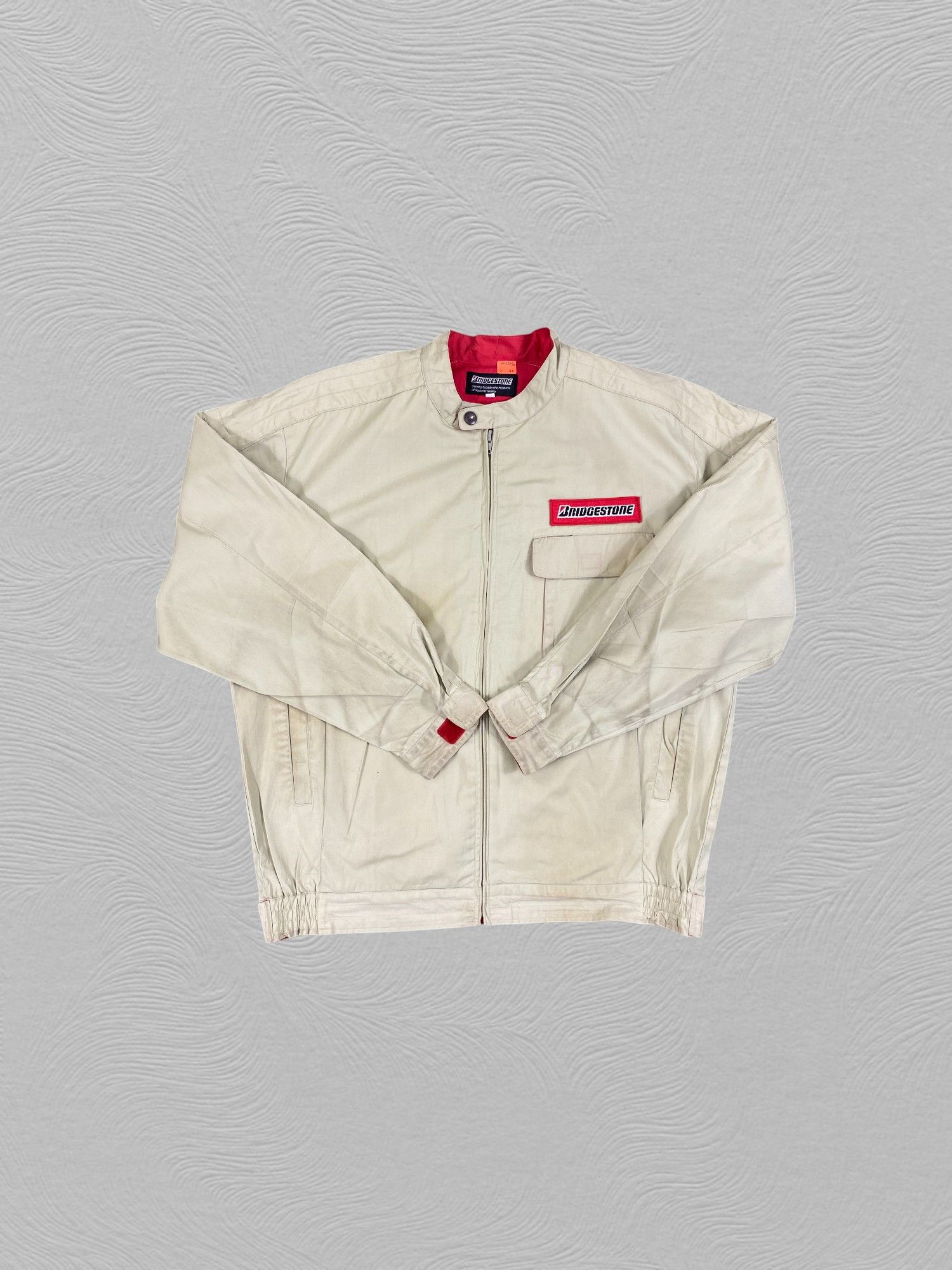 Vintage Vintage Bridgestone Big Logo Jacket Racing -J082 Size US L / EU 52-54 / 3 - 4 Thumbnail