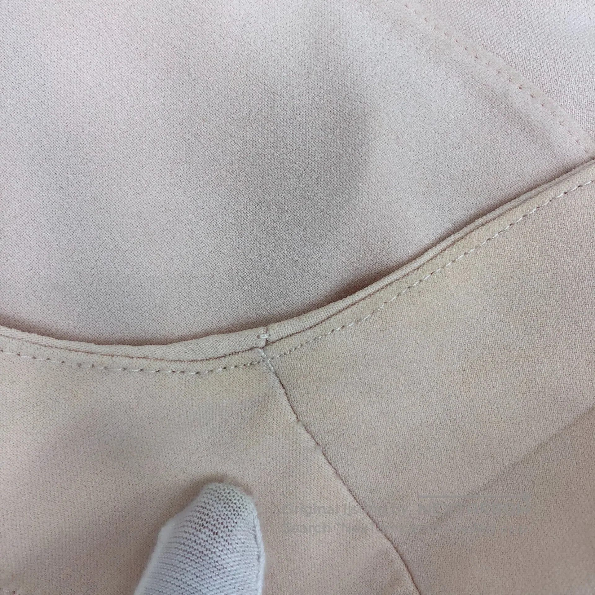Alexander McQueen ALEXANDER MCQUEEN Light Pink Round Neck Sleeveless Irregul Size XS / US 0-2 / IT 36-38 - 8 Thumbnail