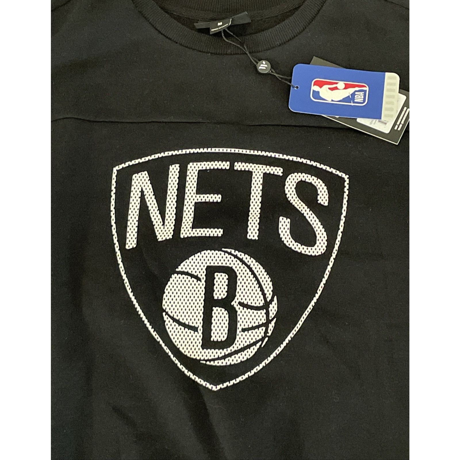 Altra Brooklyn Nets The Wild Collective Women's Med Pullover Black Size M / US 6-8 / IT 42-44 - 2 Thumbnail
