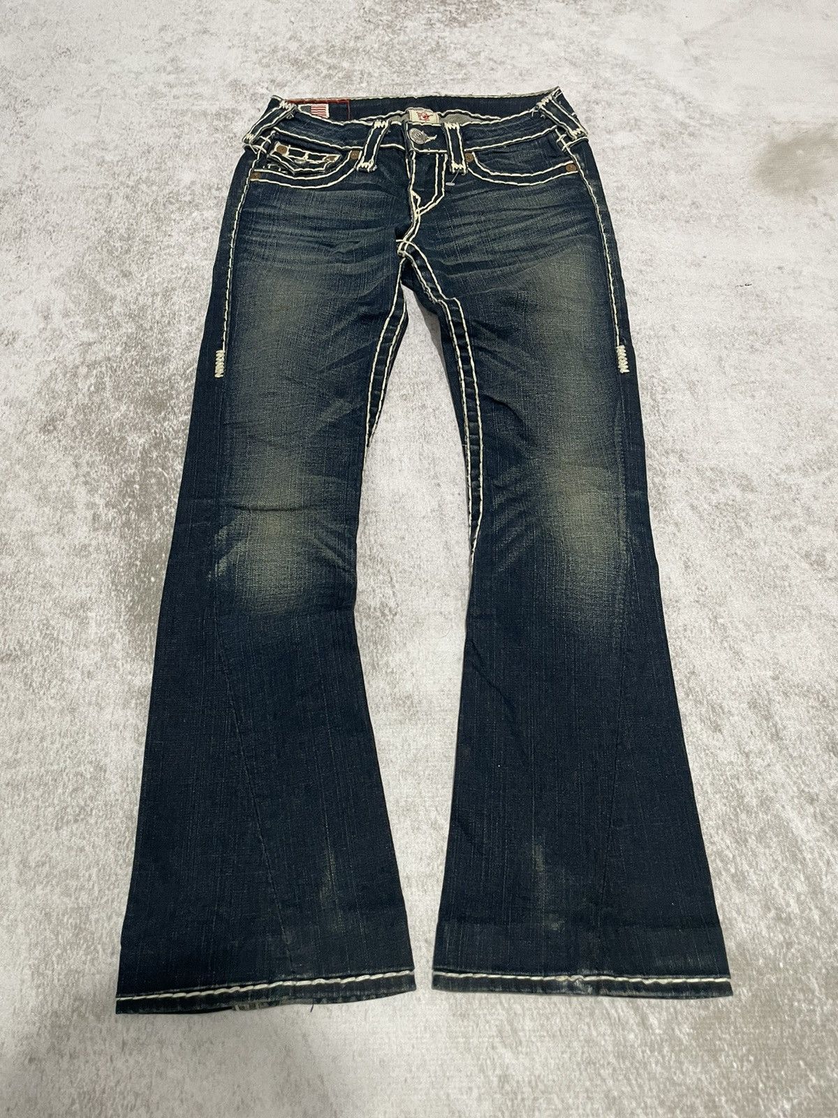 00s TRUE RELIGION flare denim デニム フレア 00s TRUE RELIGION flare denim デニム フレア