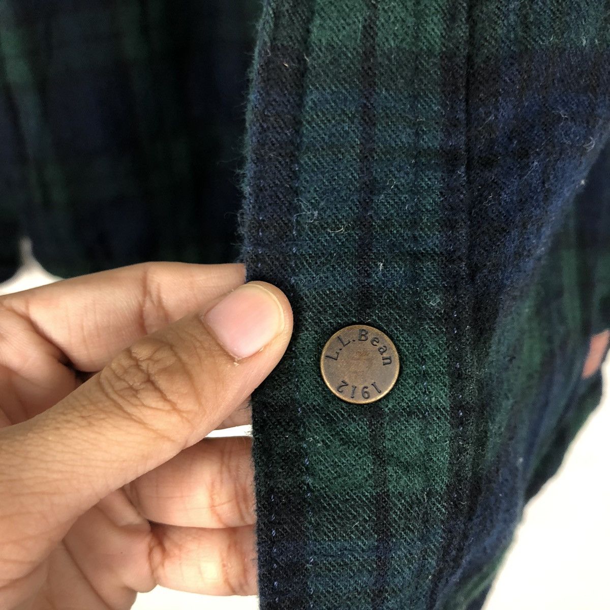 Japanese Brand 🔥Vintage L.L.Bean Shirt Flannel Jacket Shearling Tartan Size US S / EU 44-46 / 1 - 16 Thumbnail