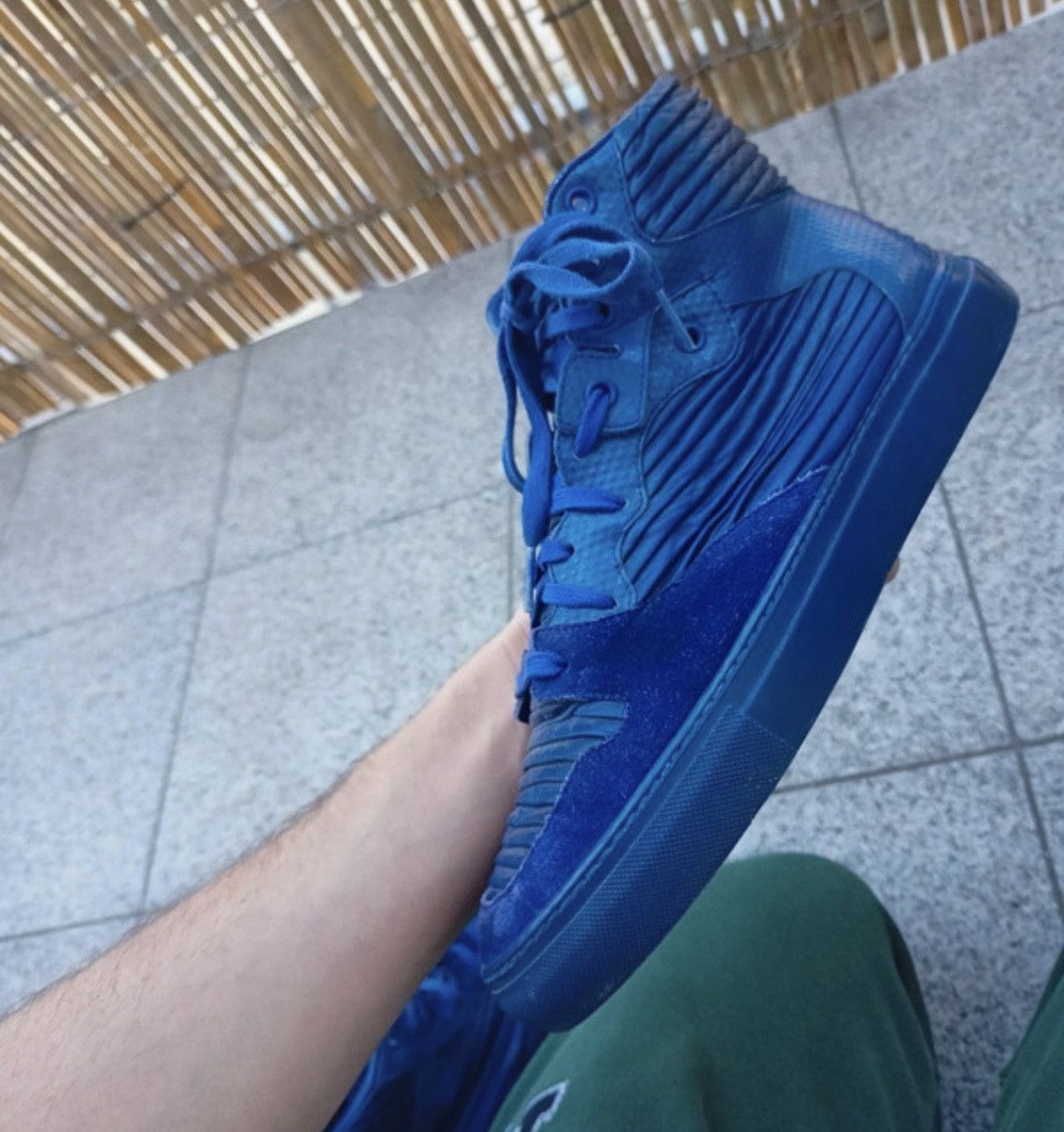 Balenciaga Balenciaga pleated high monochromes violet rare vintage Size US 7 / EU 40 - 15 Thumbnail