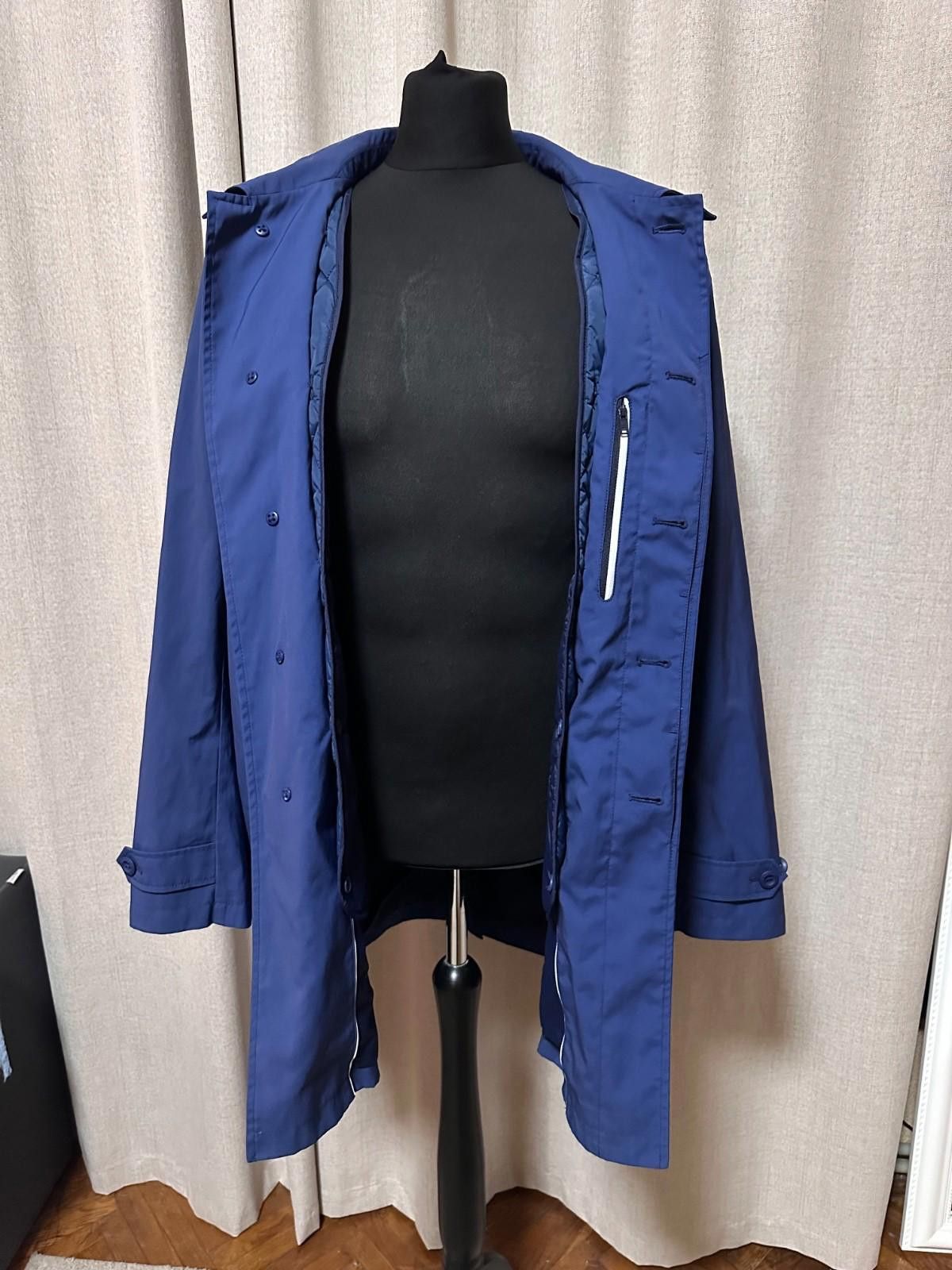 Lacoste Lacoste Men's Navy Blue Raincoat Trench Sz XXL Size US XL / EU 56 / 4 - 8 Thumbnail