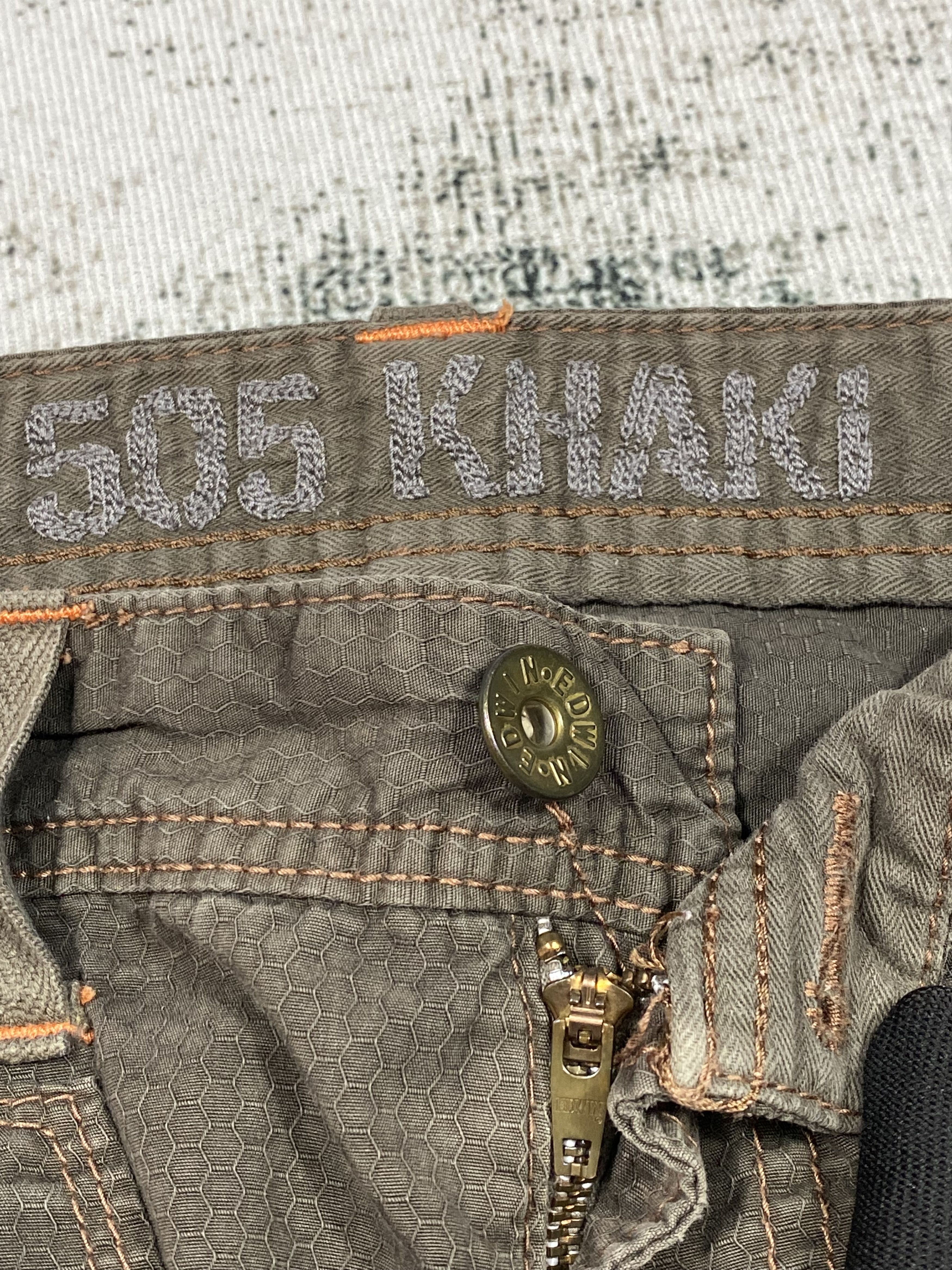 Edwin × Japanese Brand × Vintage Edwin Combat Tactical Cargo Pants Multi Pocket Bondage Size US 32 / EU 48 - 5 Thumbnail