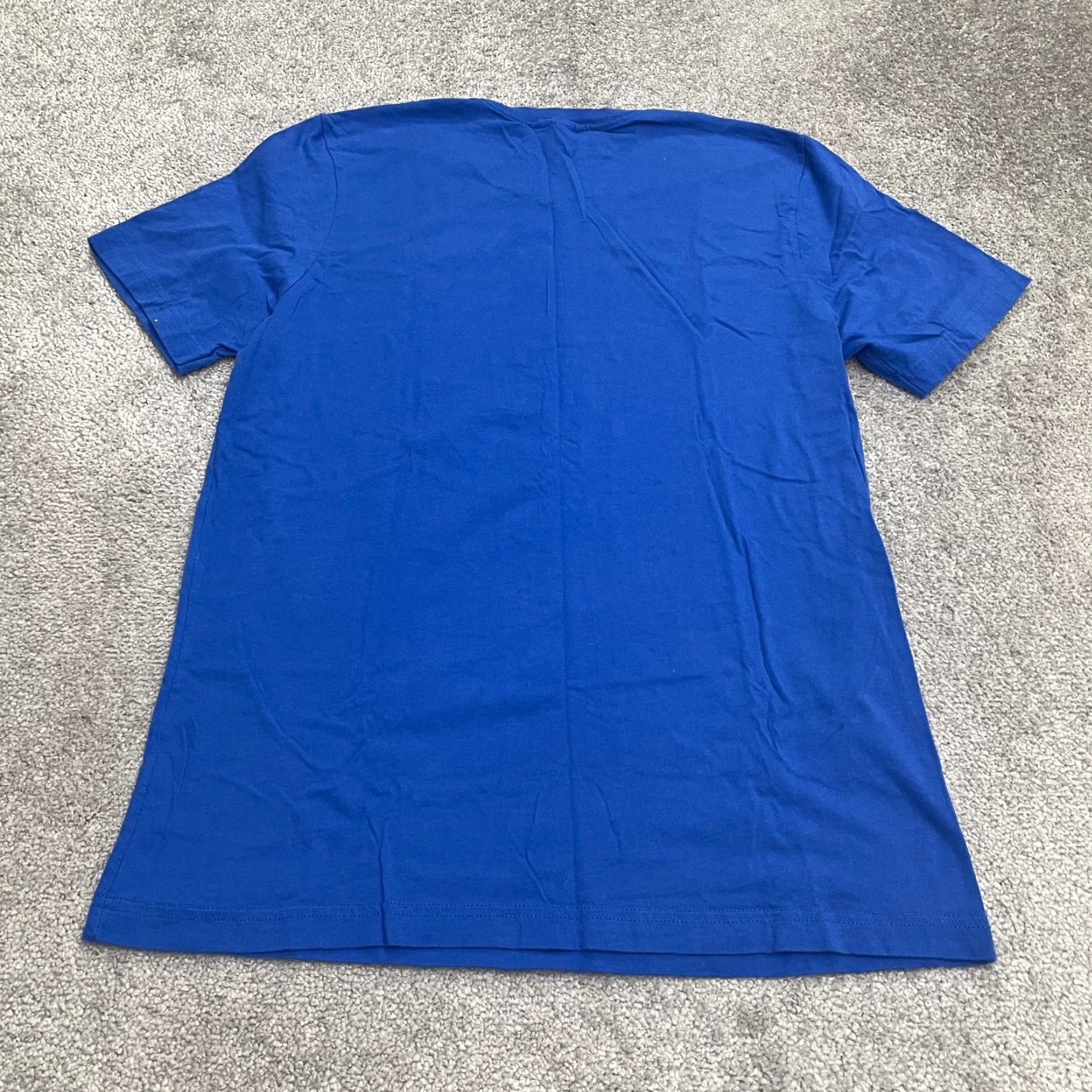 Vintage Bella+Canvas Graphic Tee Unisex Adult Large Blue Shirt Crew Neck Short Sleeve T-Shirt Size L / US 10 / IT 46 - 2 Thumbnail