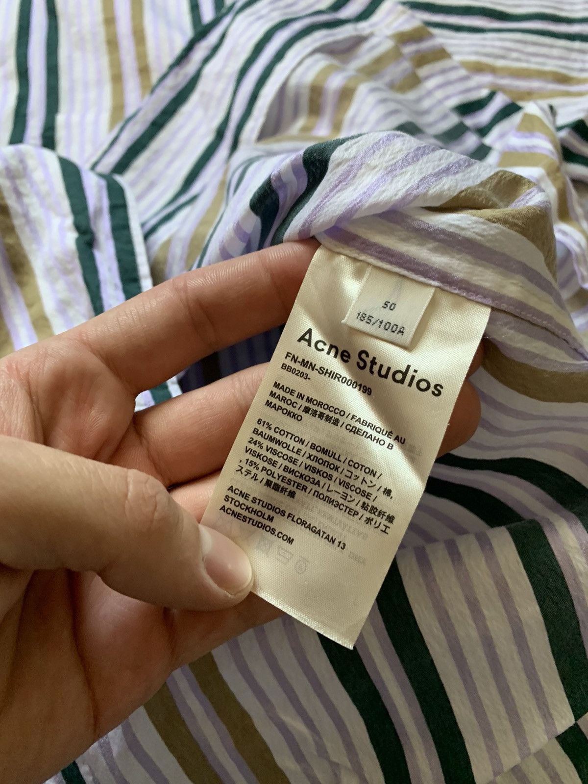 Acne Studios Acne Studios Summer Shirt Size US M / EU 48-50 / 2 - 9 Thumbnail