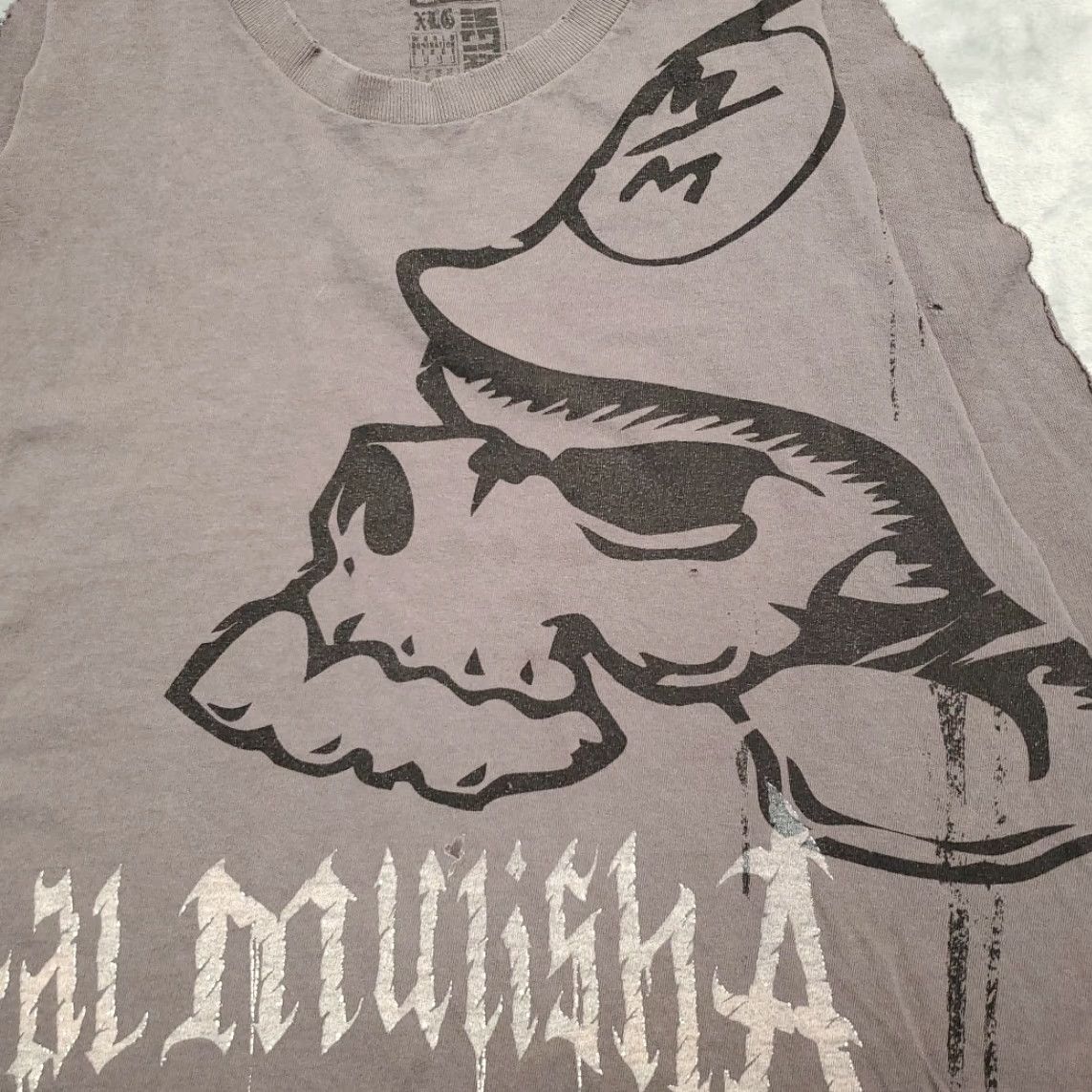 Metal Mulisha VINTAGE Metal Mulisha Shirt Mens L Gray 90s Y2K Distressed Skull Tee Grunge Cotton Crew Neck Short Sleeve Shirt Mens Size US L / EU 52-54 / 3 - 4 Thumbnail