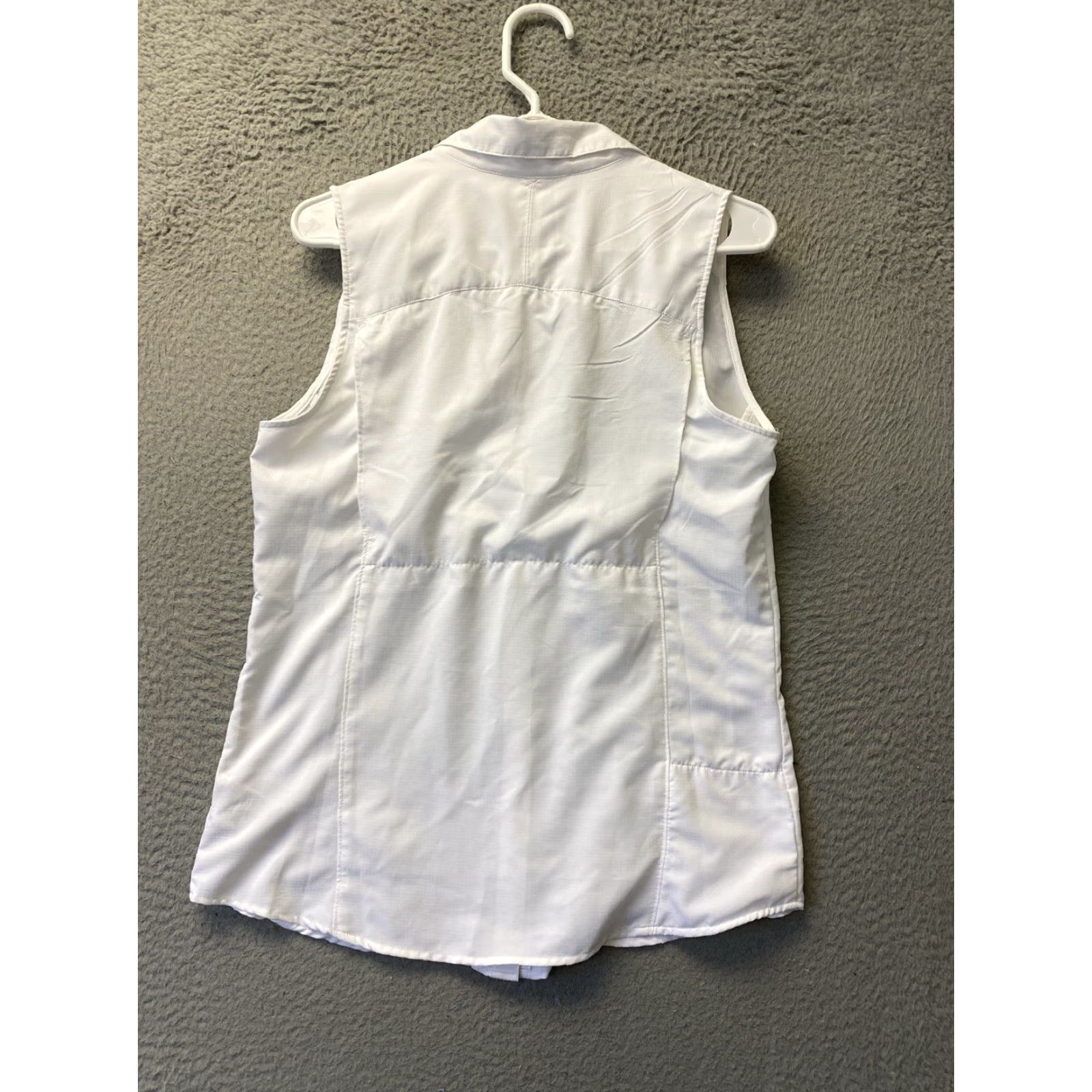 Vintage VINTAGE Columbia Women's Fishing Vest Sleeveless Medium White Vented Outdoor Gear Size M / US 6-8 / IT 42-44 - 6 Thumbnail