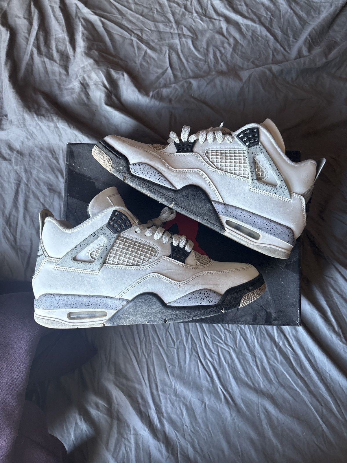 Jordan Brand 2016 Jordan 4 cement Size US 11 / EU 44 - 2 Thumbnail