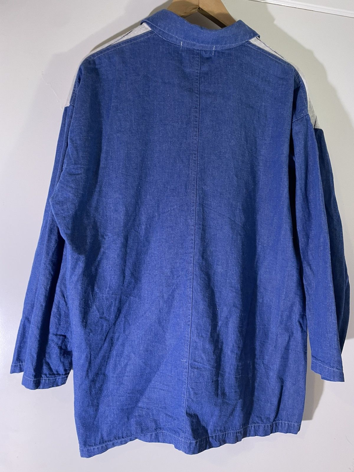 Vintage 90’s VTG Vintage Nino Wong Designer Denim Abstract Shirt Size US M / EU 48-50 / 2 - 7 Thumbnail