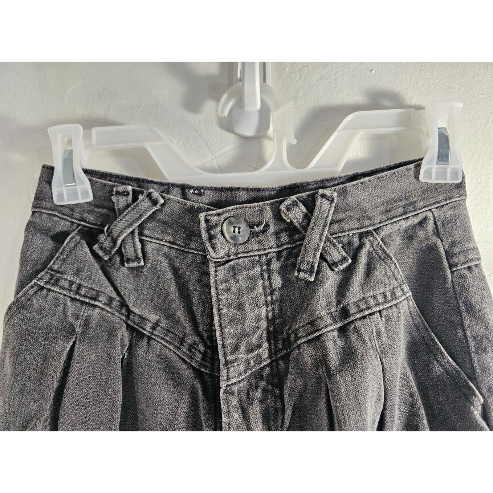 Wrangler Wrangler VINTAGE 1980s Women's Grey Criss-Cross Jeans M Size 24" / US 00 / IT 34 - 10 Thumbnail