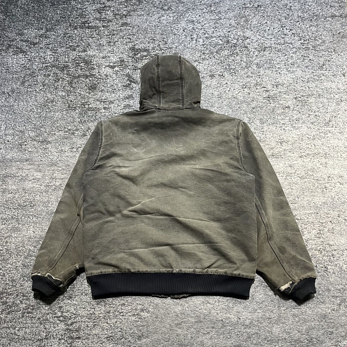Carhartt VINTAGE DISTRESSED FADED CARHARTT ERD GRUNGE HOODED JACKET Size US L / EU 52-54 / 3 - 2 Thumbnail