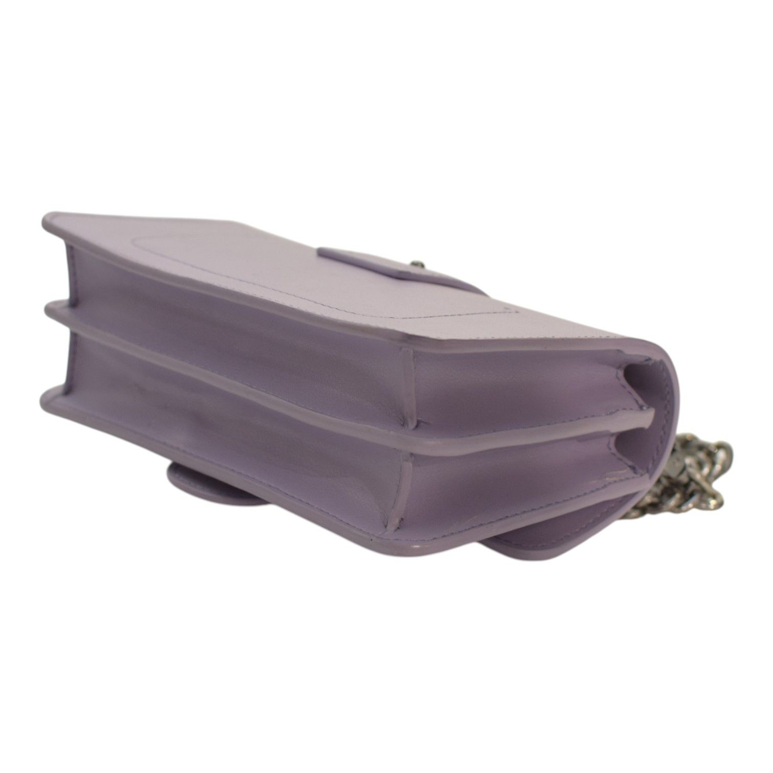Pinko Pinko Love One Mini C Bag – Lilac Leather Size ONE SIZE - 12 Thumbnail