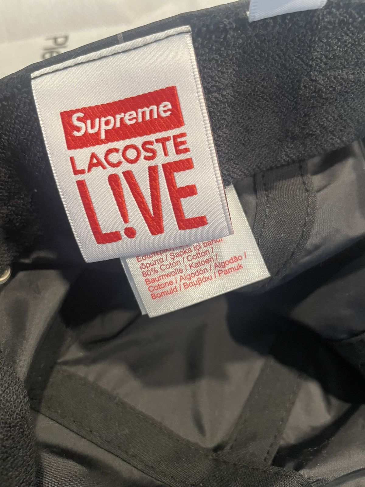 Lacoste × Supreme Supreme x Lacoste cap Size ONE SIZE - 3 Thumbnail