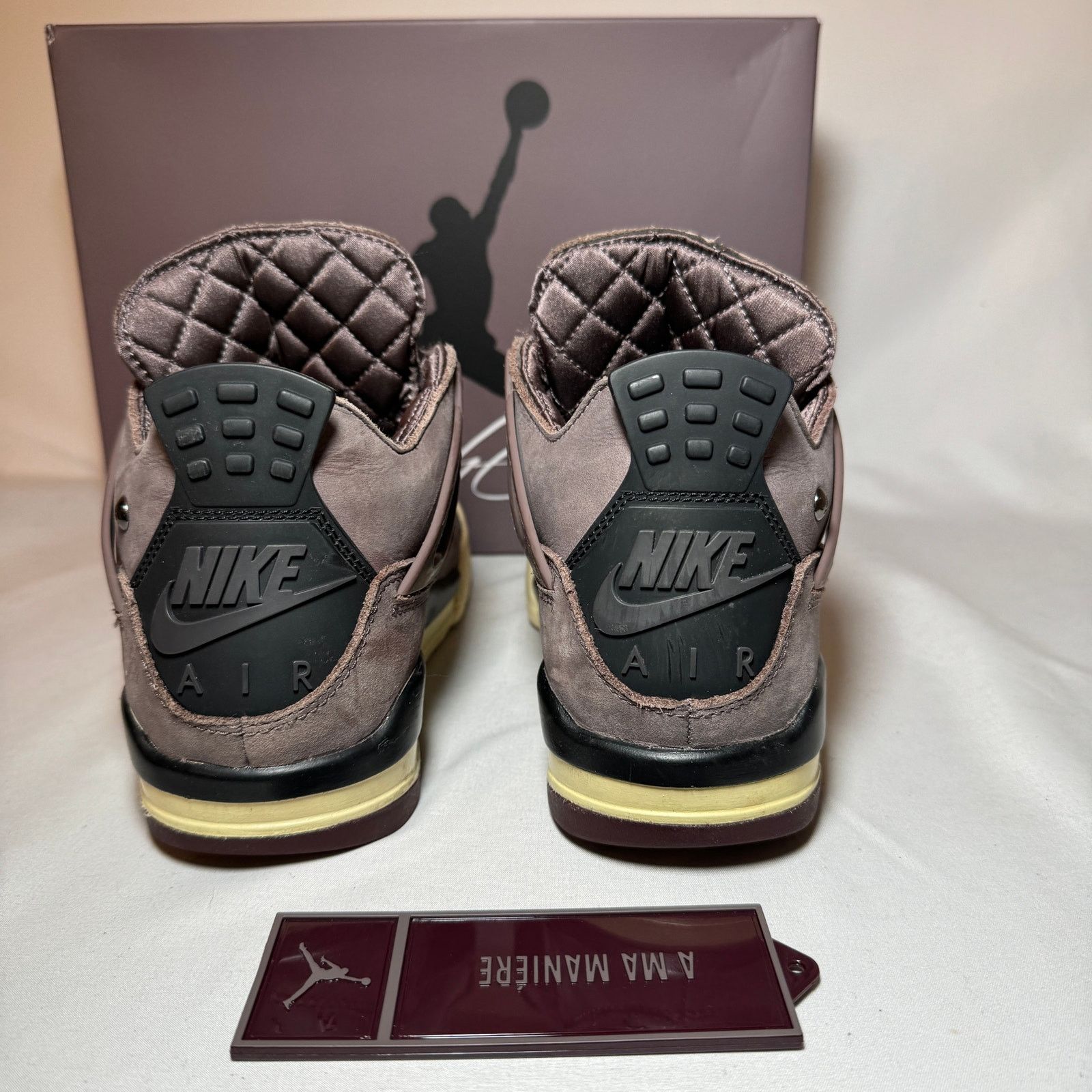 Jordan Brand × Nike Size 5.5 - A Ma Maniére x Nike Air Jordan 4 Retro Violet Ore Size US 5.5 / EU 38 - 6 Thumbnail