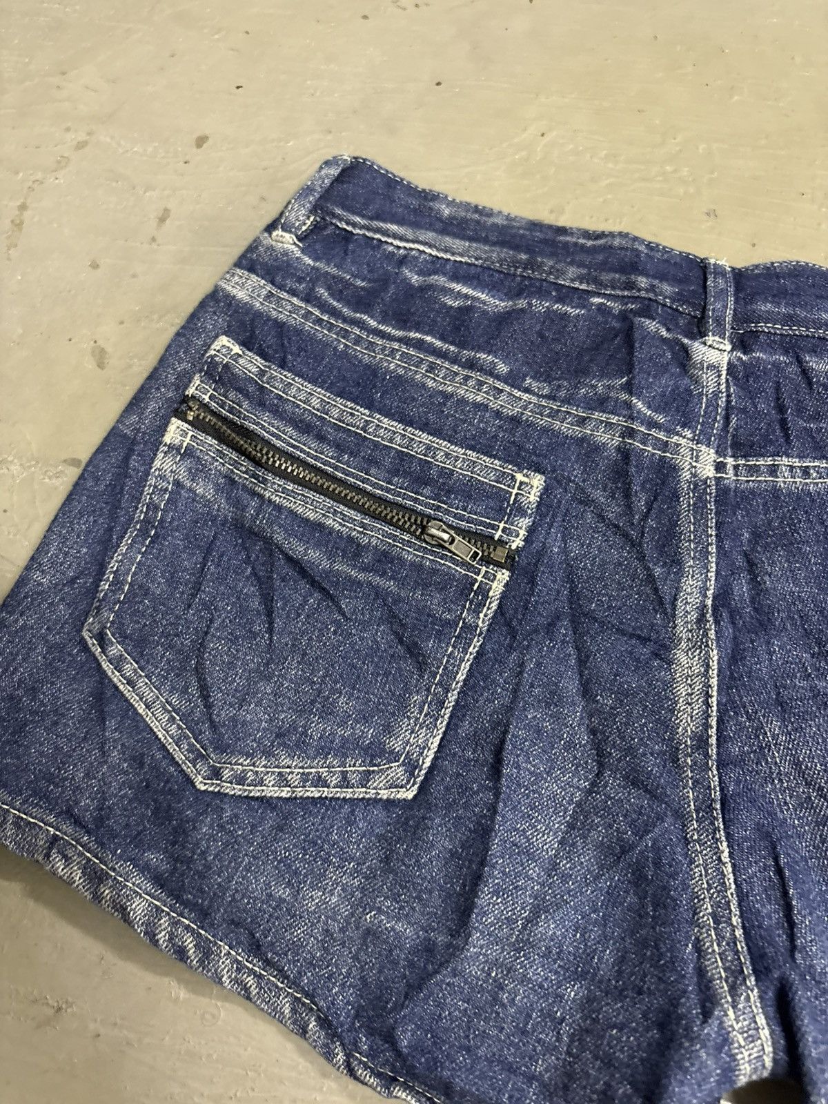If Six Was Nine RNA H Naoto Acid Wash Japanese brand Denim shorts Size 30" / US 8 / IT 44 - 12 Thumbnail