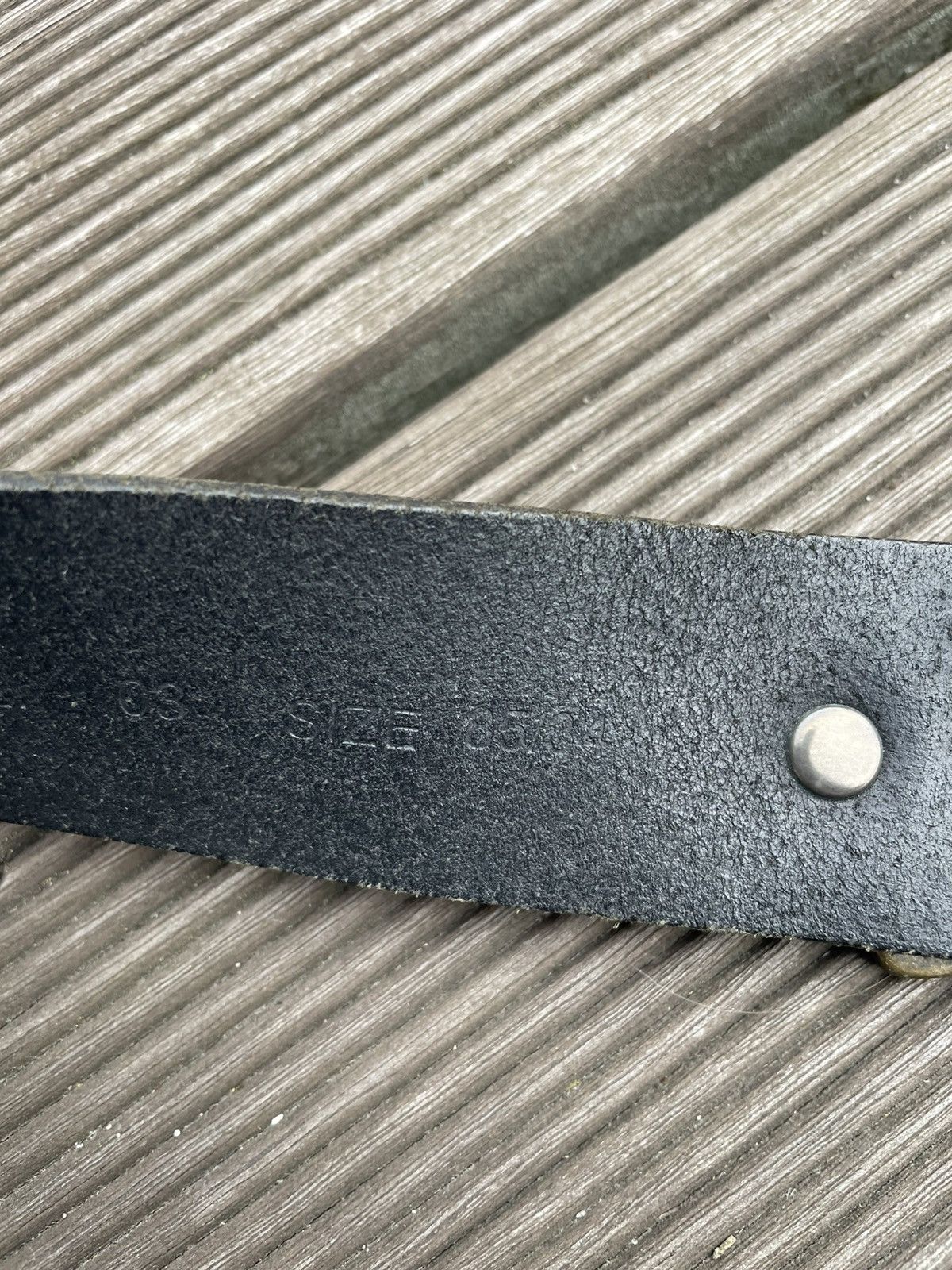 Diesel Vintage Diesel Y2K leather belt Size ONE SIZE - 6 Thumbnail