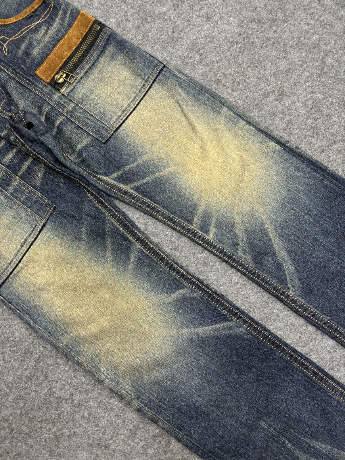 Edwin 💥Bush Denim💥Sick 90s Style Rust Wash Edwin Bush Denim F520 Size US 31 - 9 Thumbnail