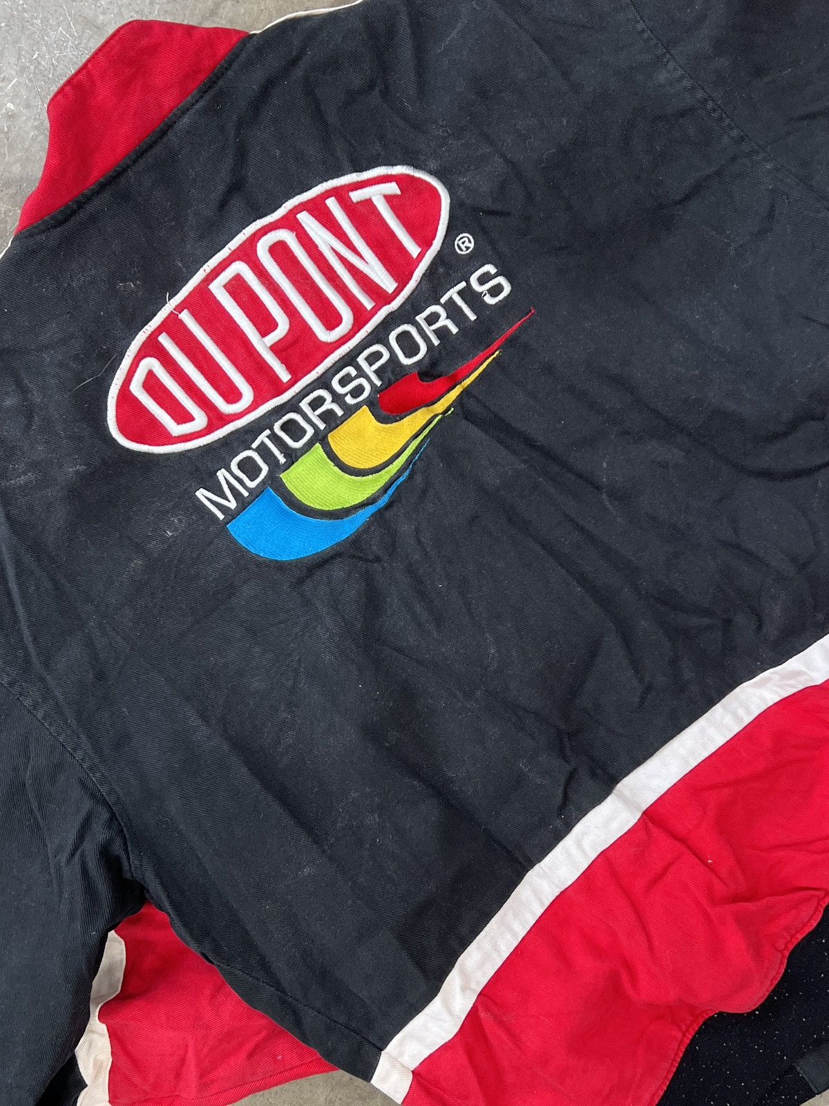 NASCAR × Vintage Vintage NASCAR Jeff Gordon DuPont Jacket Black Sz. Large Size US L / EU 52-54 / 3 - 4 Thumbnail