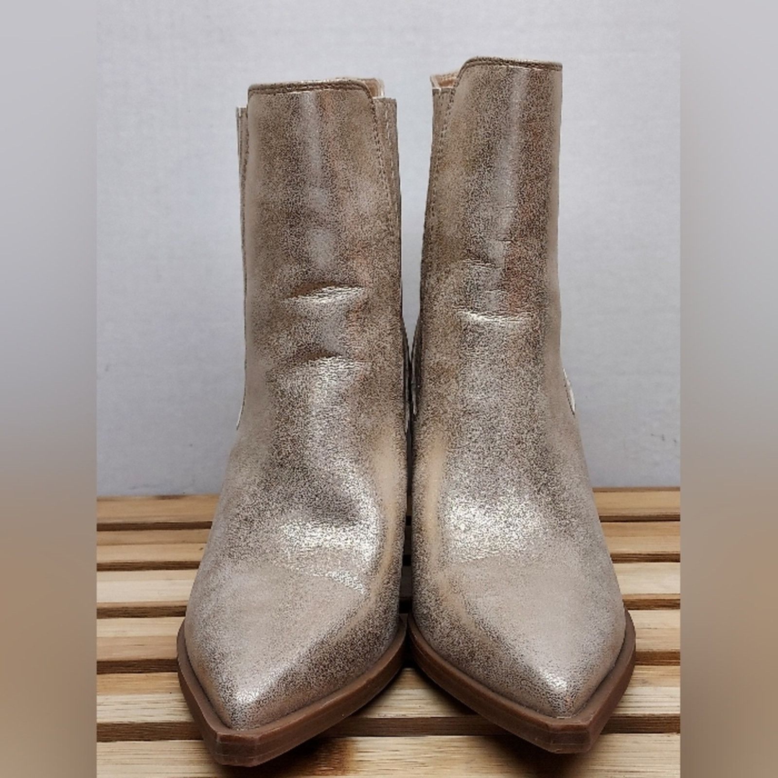 Other MIA Womens Prairie | Metallic | Heeled Western Boots Size 9 Size US 9 / IT 39 - 5 Thumbnail