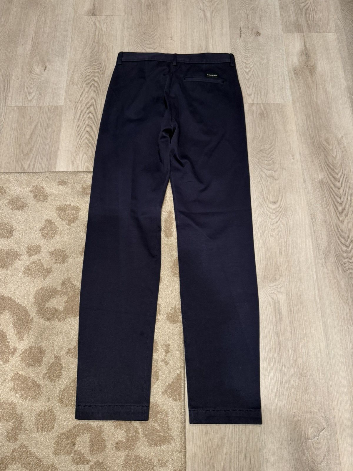 Balenciaga f/w 2017 navy dress pants!! Size US 30 / EU 46 - 4 Thumbnail