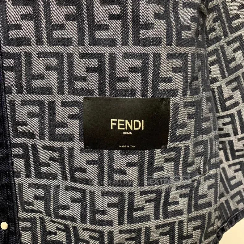 Fendi Fendi Corduroy Denim Jacket Size US M / EU 48-50 / 2 - 3 Thumbnail