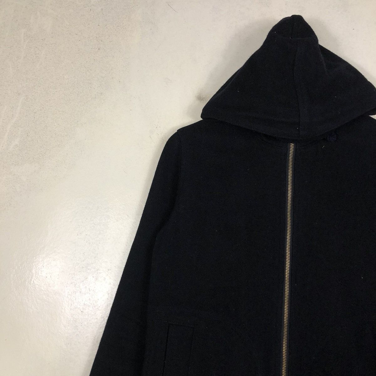 Japanese Brand 📌VINTAGE WOOL BIKER JACKET AUGMENT JAPAN ISSEY MIYAKE Size US S / EU 44-46 / 1 - 8 Thumbnail