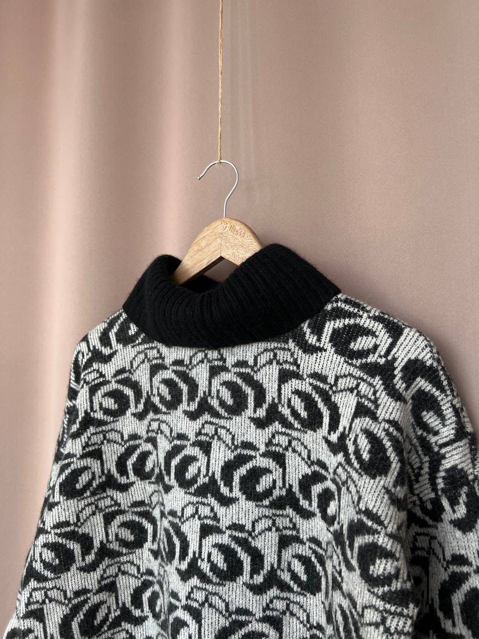 Benetton Benetton Women's Wool/Cashmere Turleneck Sweater Size M Knit Size M / US 6-8 / IT 42-44 - 4 Thumbnail