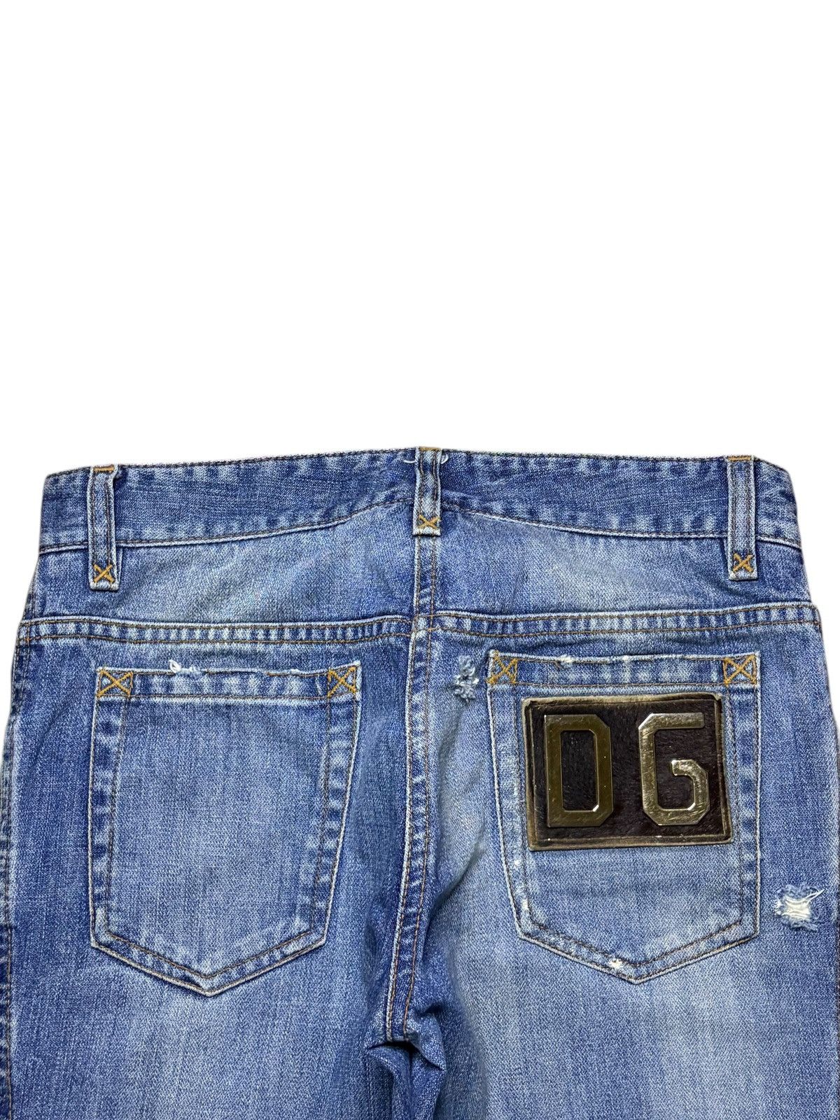 Dolce & Gabbana Vintage Dolce & Gabbana Mud Wash Bootcut Flare Jeans Size 28" / US 6 / IT 42 - 8 Thumbnail