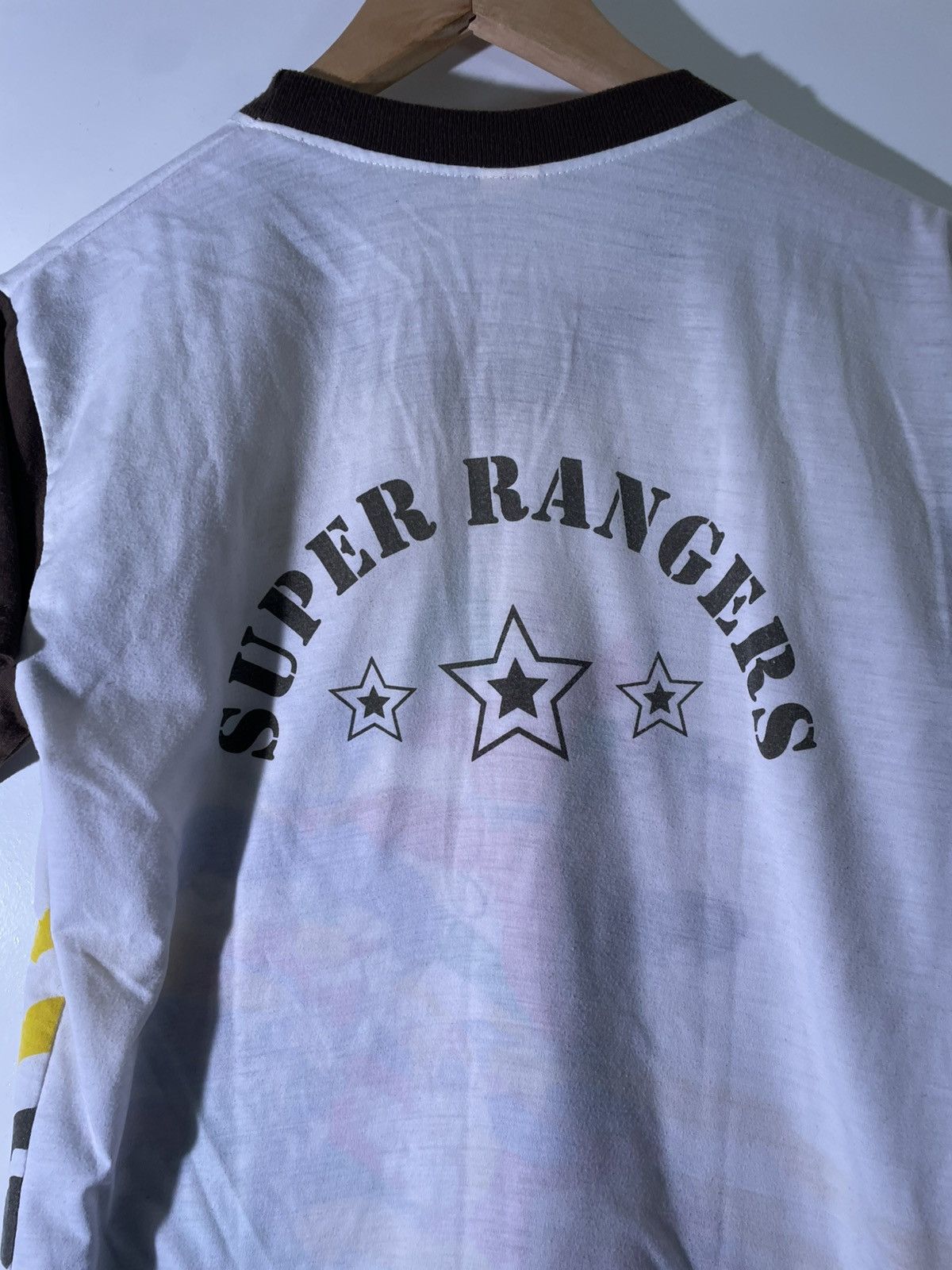 Vintage 90’s 2000’s Y2K Boot Power Rangers Kids Cartoon TV T Shirt Size US XXS / EU 40 - 6 Thumbnail