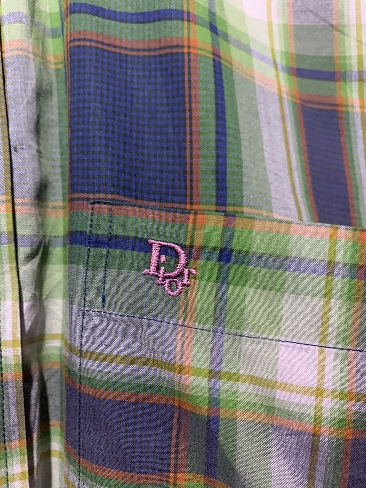 Dior Vintage christian dior monsieur tartan plaid shirt dior Size US L / EU 52-54 / 3 - 3 Thumbnail
