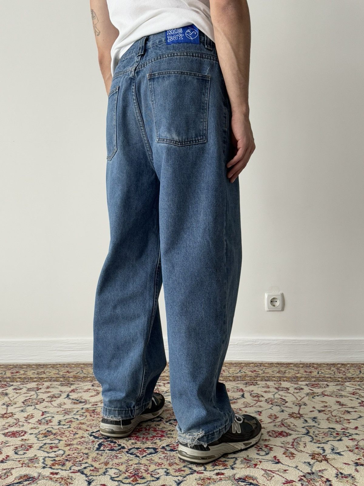 Vintage Vintage Big Boy Skate Relaxed Destroyed Jeans Pants Size US 30 / EU 46 - 1 Thumbnail