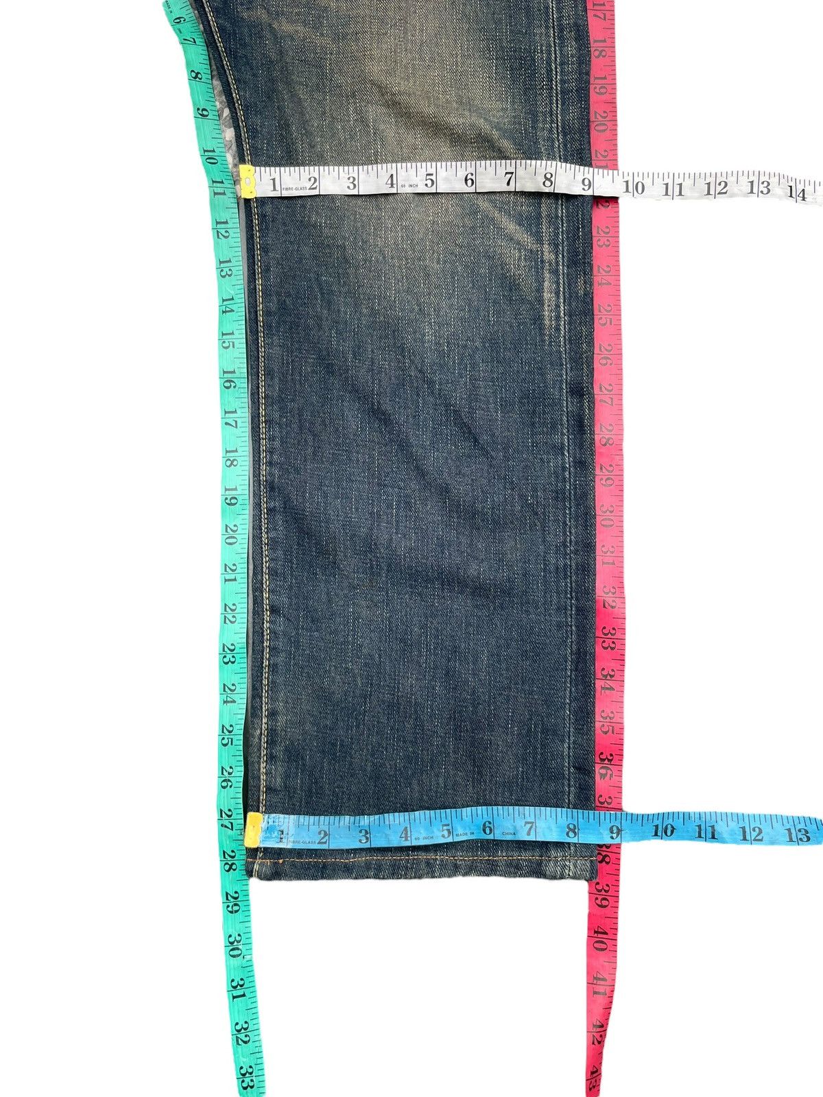 Japanese Brand GL Heart Denim Size US 34 / EU 50 - 11 Thumbnail