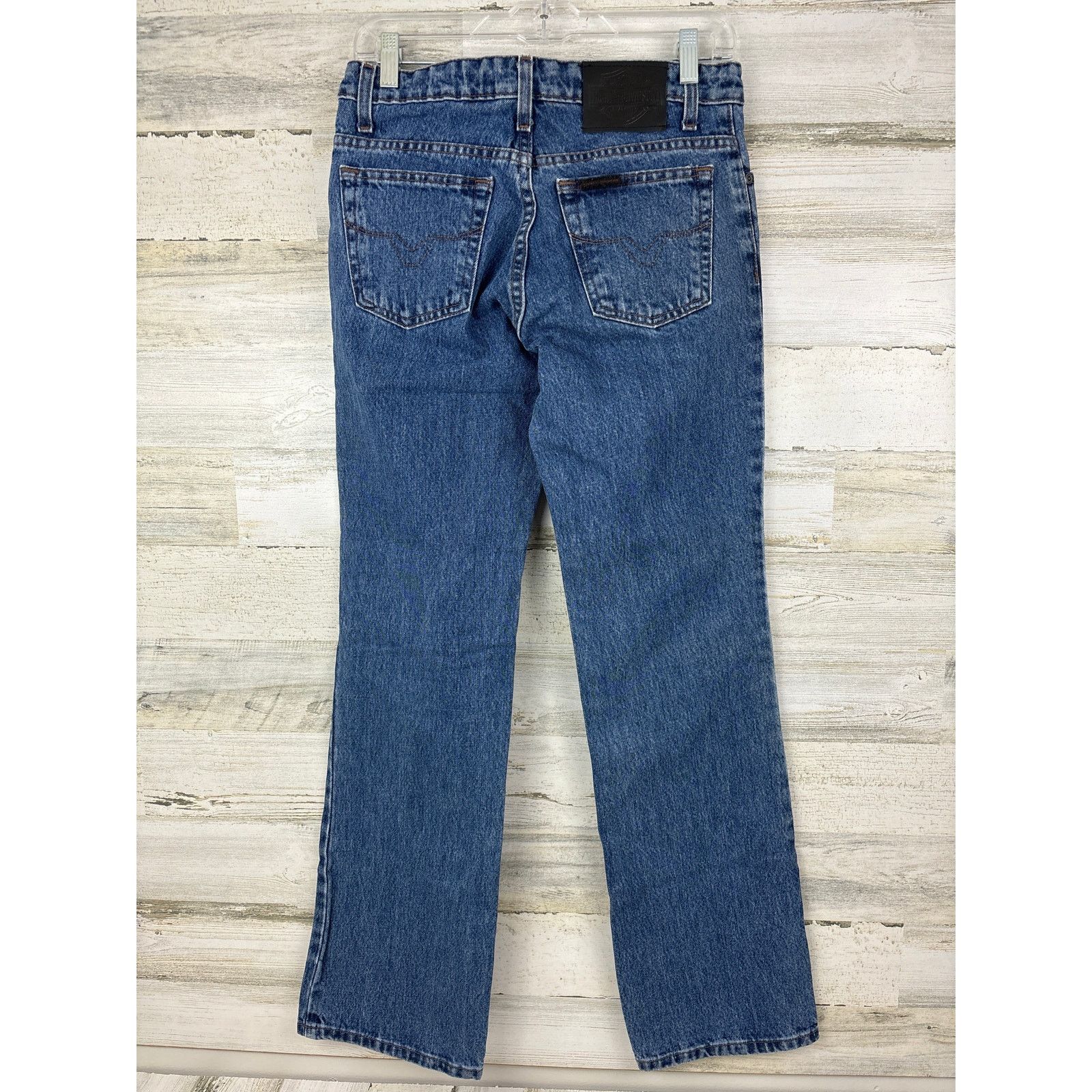 Harley Davidson Harley Davidson womens 4 Straight leg jeans cotton dark wash Size 27" / US 4 / IT 40 - 2 Thumbnail