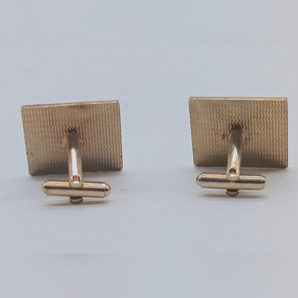 Other Vintage Square Swank Cufflinks with Egyptian Isis Osiris Size ONE SIZE - 2 Thumbnail