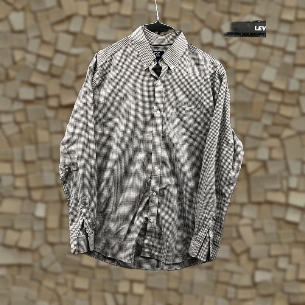 Cutter & Buck Cutter & Buck Shirt L Mens Long Sleeve Button-Down Collar Grid Check Vintage? No. Size US L / EU 52-54 / 3 - 1 Thumbnail
