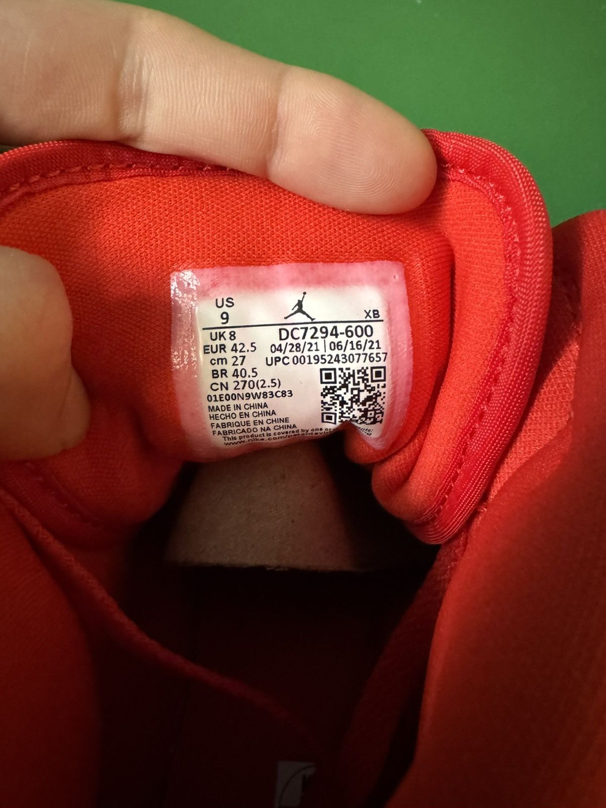 Jordan Brand Jordan 1 mid Barcelona sweater 2021 Size US 9 / EU 42 - 9 Thumbnail