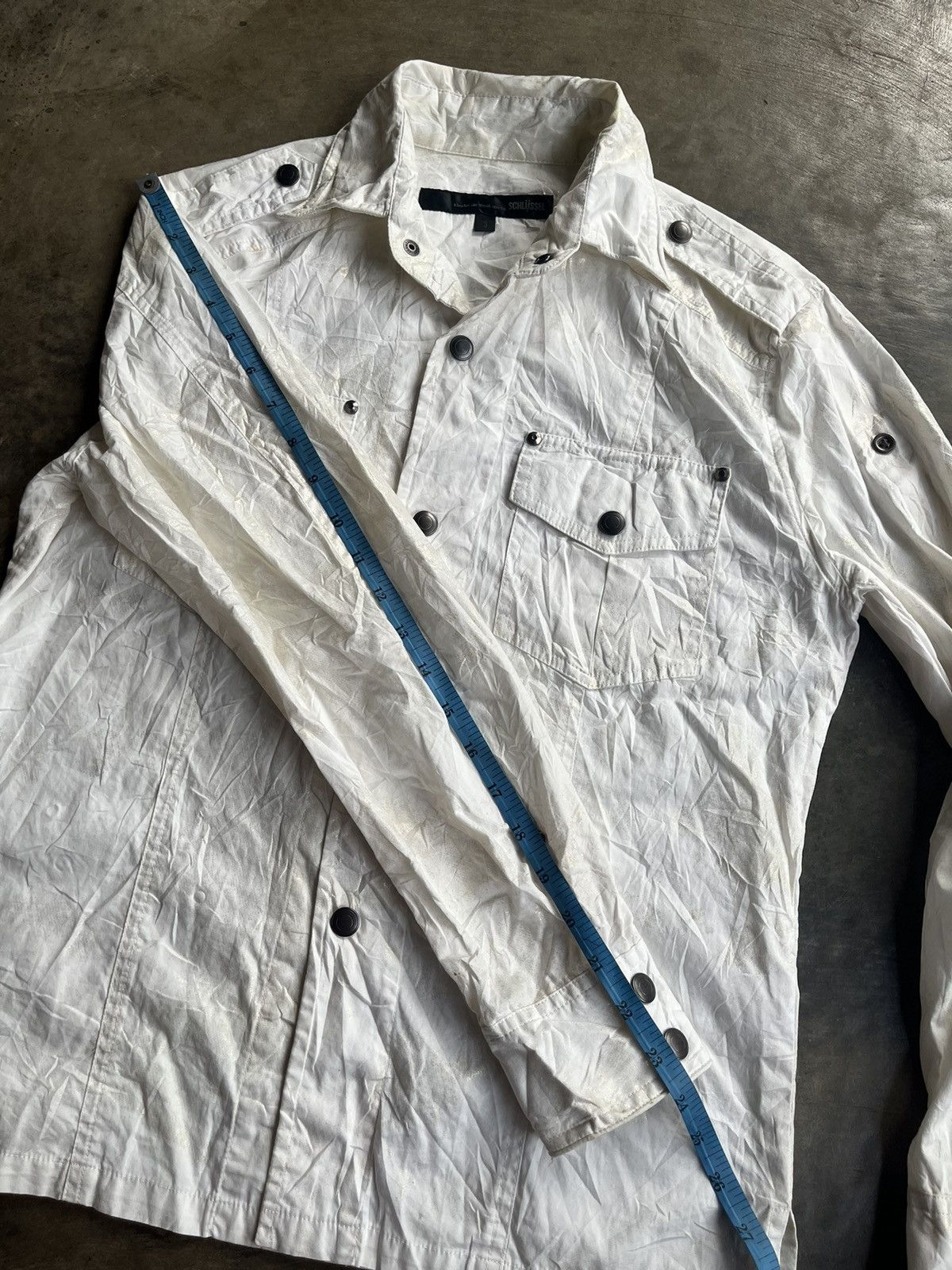 14th Addiction × If Six Was Nine × Le Grande Bleu (L.G.B.) JAPANESE SCHLUSSEL SNAKE SKIN SHIRTS VKEI PUNK GOTHIC STYLE Size US M / EU 48-50 / 2 - 13 Thumbnail