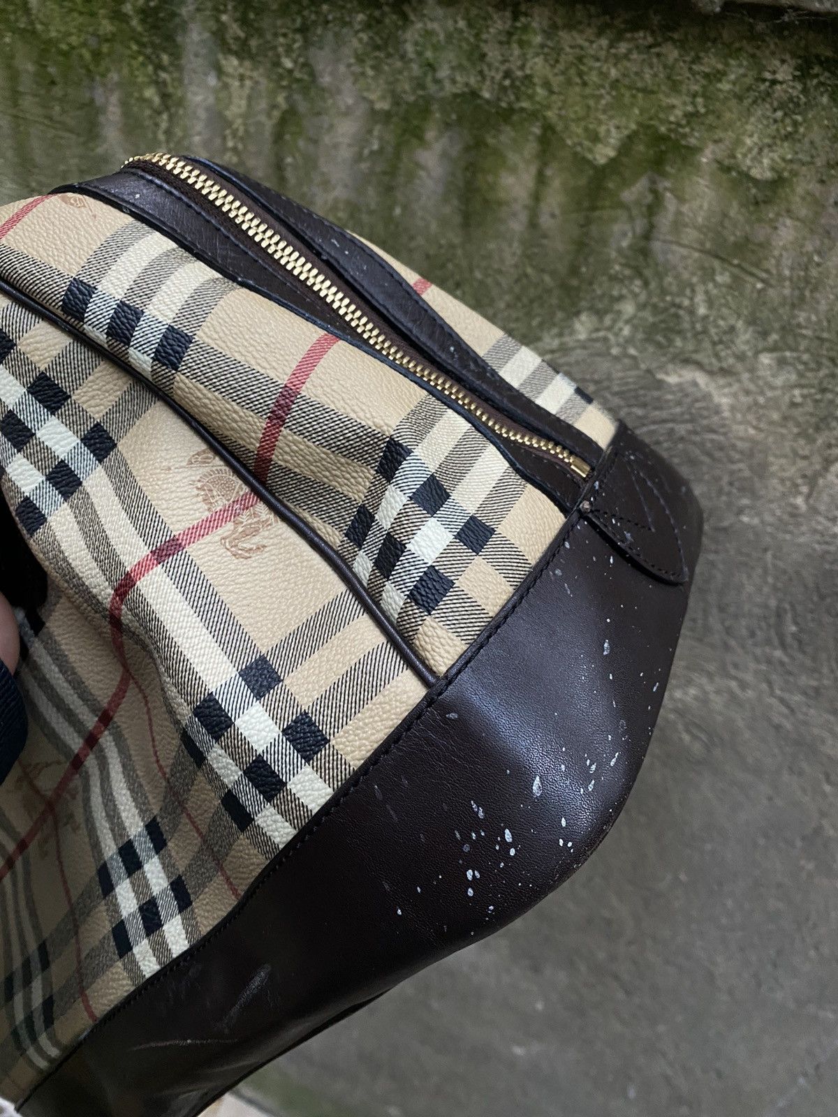 Burberry Burberry Nova Check Monogramm Handbag Size ONE SIZE - 8 Thumbnail