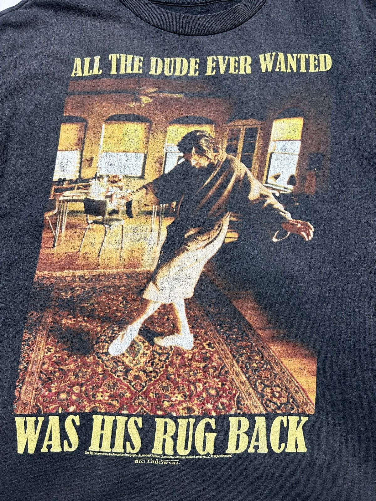 Vintage Vintage Big Lebowski All The Dude Ever Wanted T-Shirt Size US M / EU 48-50 / 2 - 6 Thumbnail