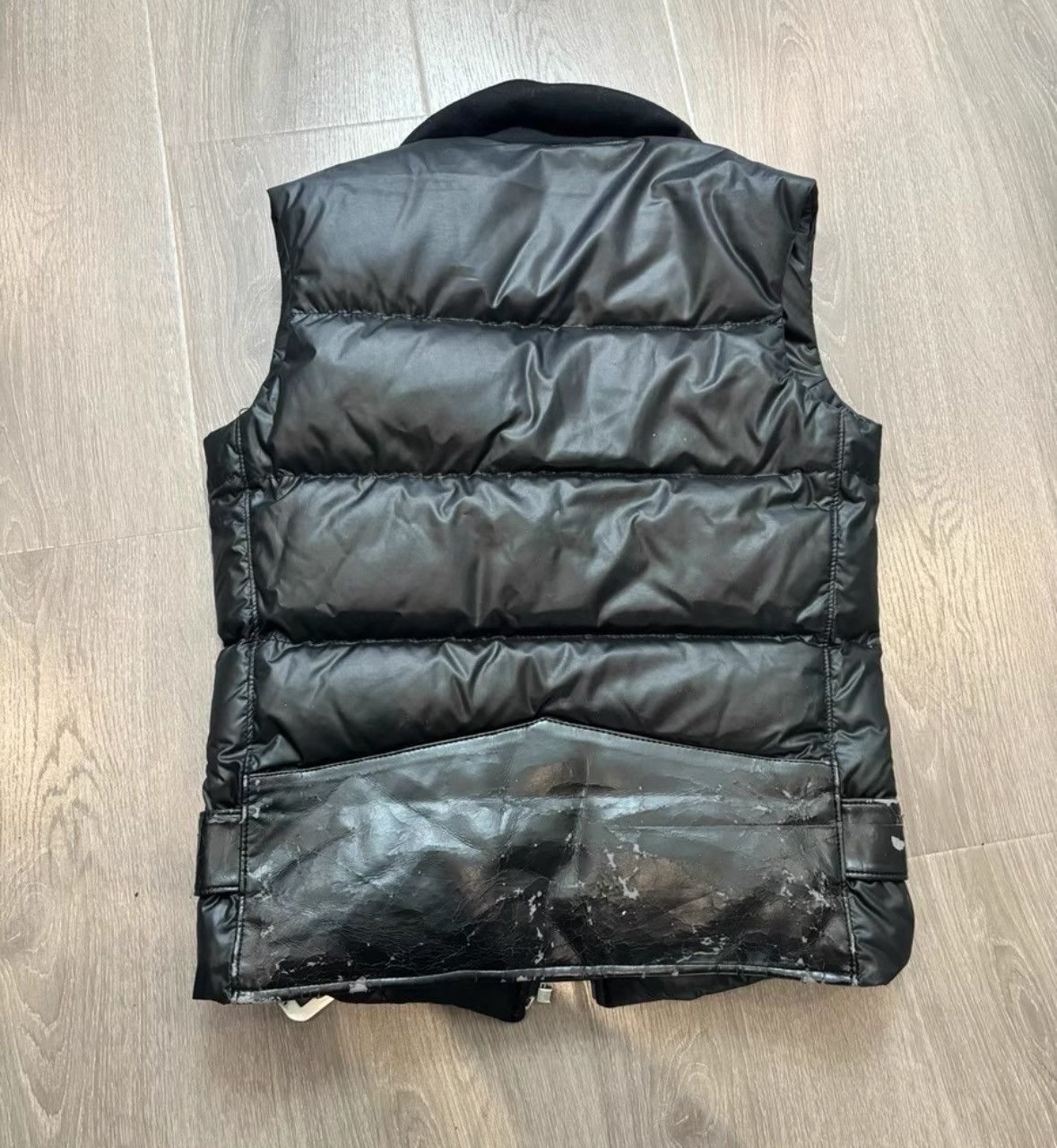 Junya Watanabe Junya Watanabe Leather Vest Puffer Coat. Size US XS / EU 42 / 0 - 2 Thumbnail
