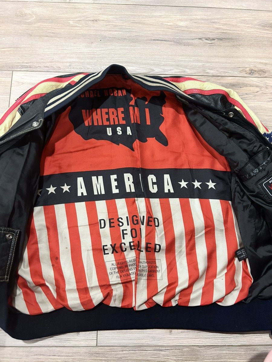 Budweiser Leather Budweiser biker Size US L / EU 52-54 / 3 - 4 Thumbnail