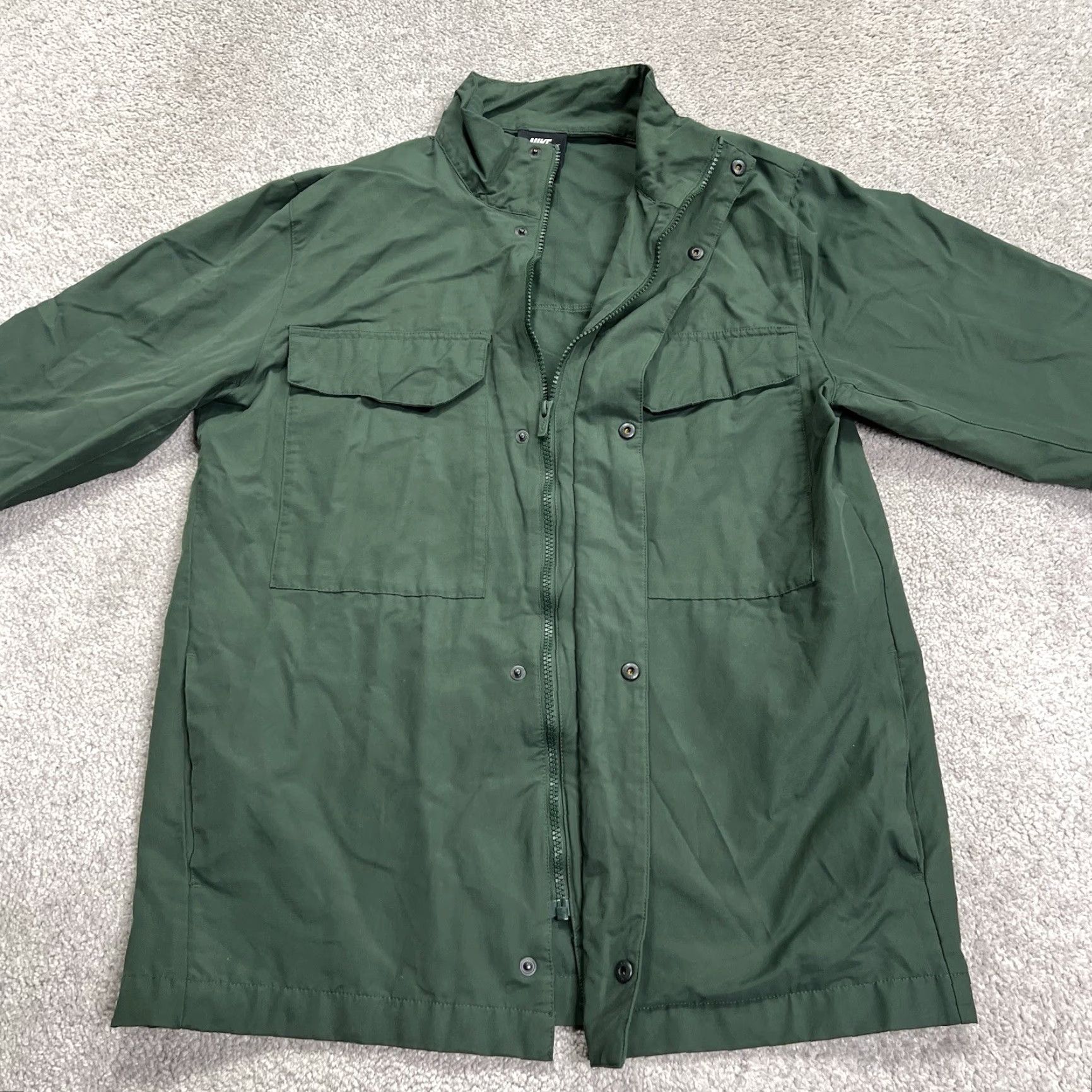 Nike Nike M-65 Military Field Jacket M65 Mens Medium Galactic Jade Green CZ9922-338 Size US M / EU 48-50 / 2 - 4 Thumbnail