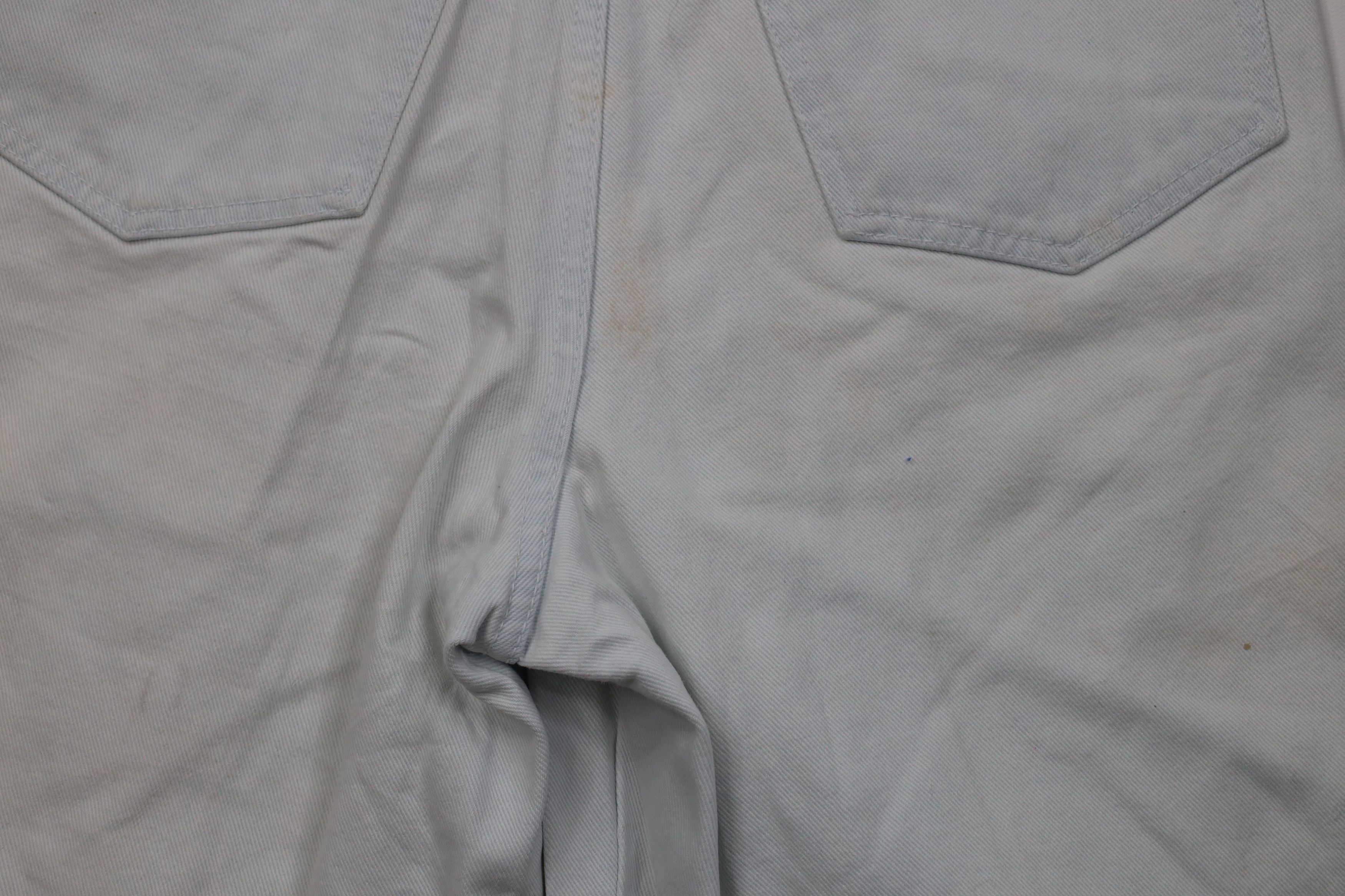 Vintage Vintage 90s Streetwear Baggy Pleated Denim Jean Shorts Blue Size 32" / US 10 / IT 46 - 13 Thumbnail