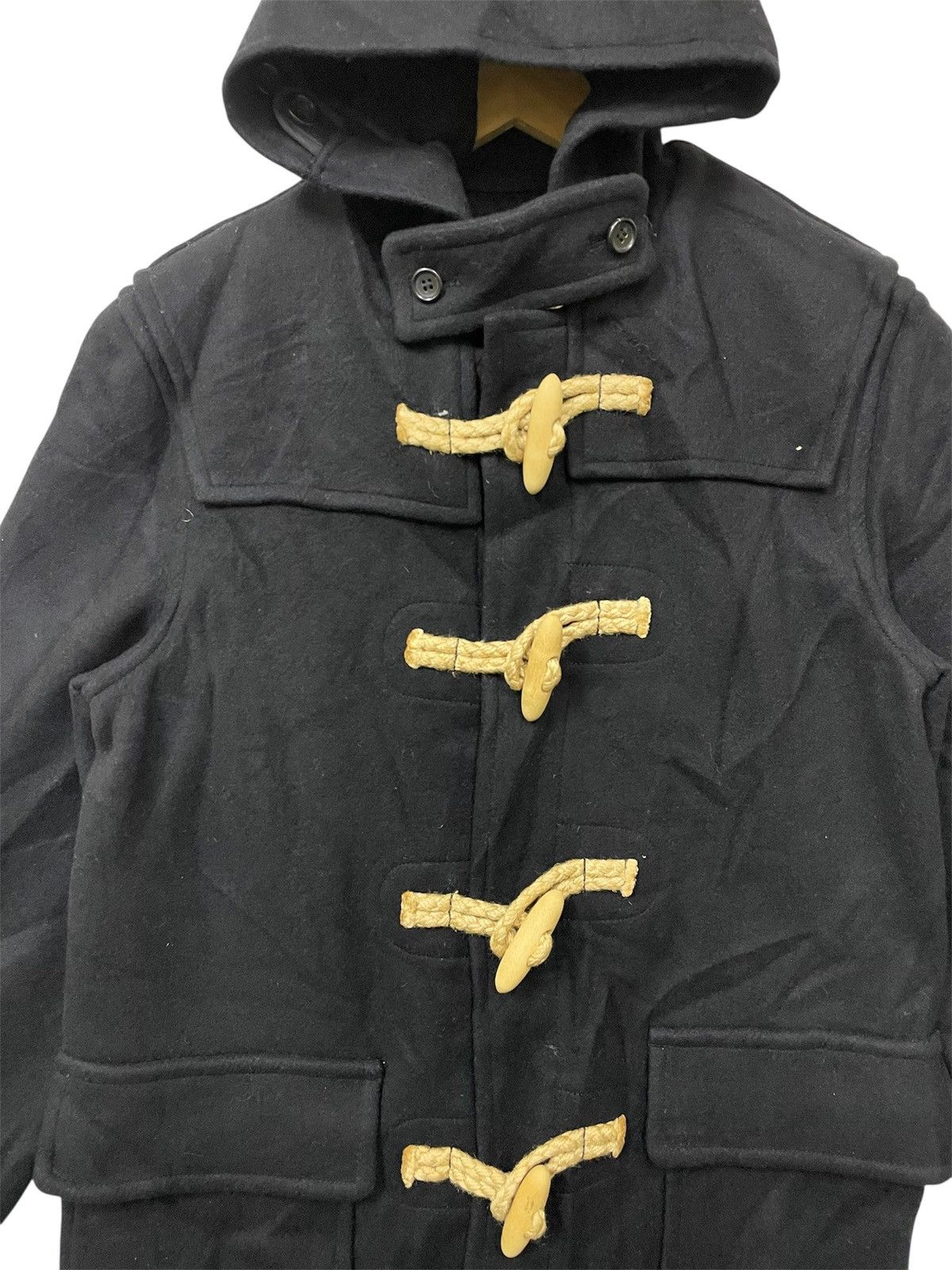 Comme des Garcons Homme COMME des GARÇONS Duffle Coat Wool Y2K AD2001 Size US S / EU 44-46 / 1 - 4 Thumbnail